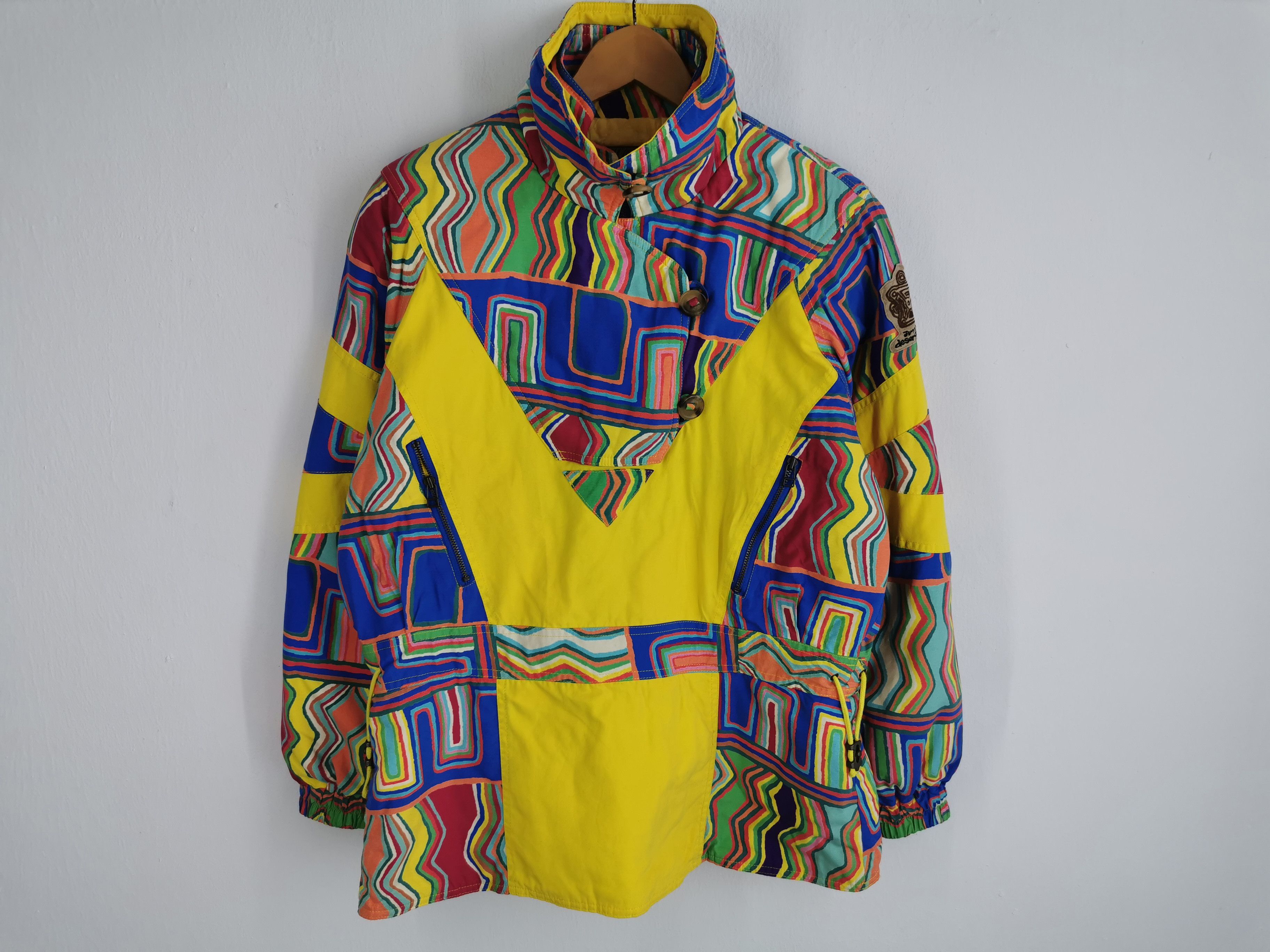 Other Jimmy Pike Dessert Design Art Pullover Winter Ski Nylon Size US M / EU 48-50 / 2 - 1 Thumbnail