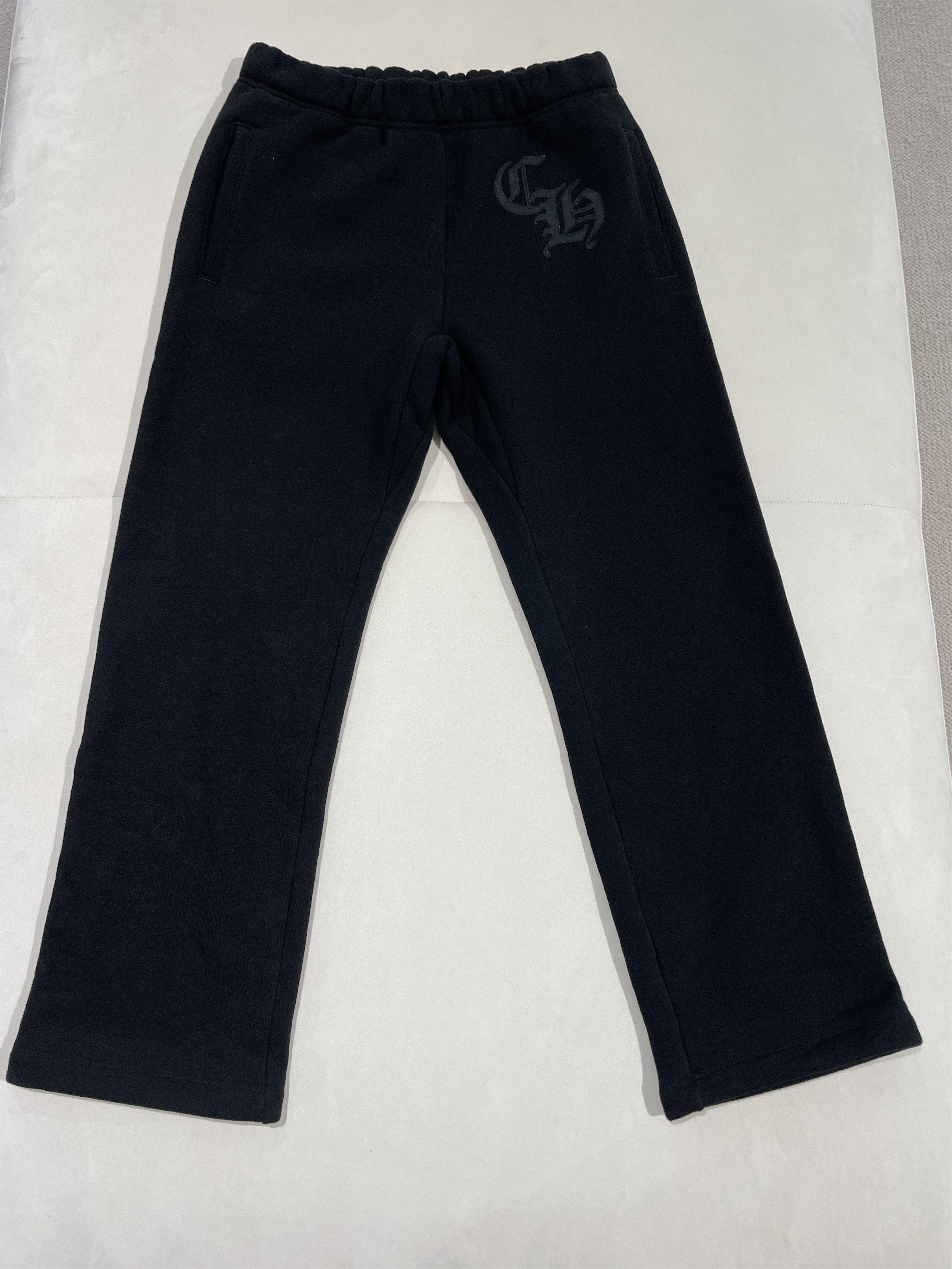 Chrome Hearts Chrome Hearts CH Logo Black Sweatpants Size US 34 / EU 50 - 3 Thumbnail