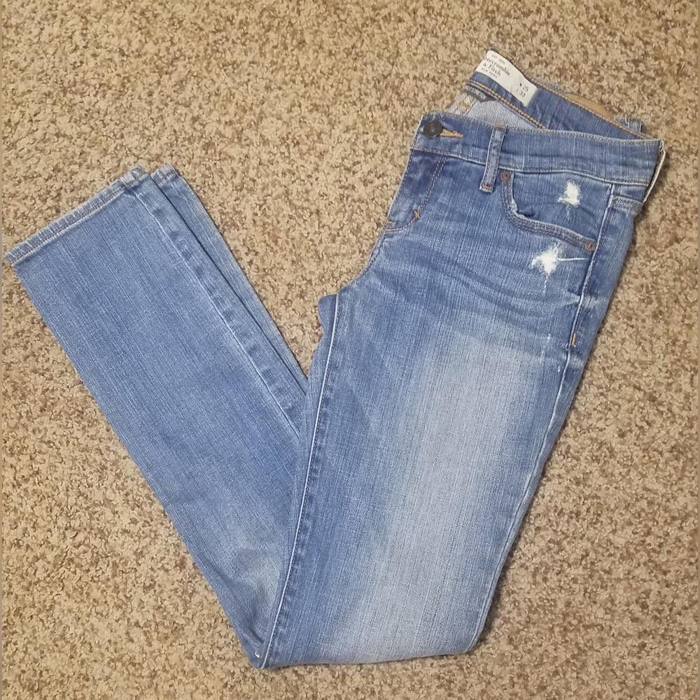 Abercrombie & Fitch Abercrombie & Fitch Women's Perfect Stretch Jeans 0R Size 25" / US 0 / IT 36 - 1 Thumbnail