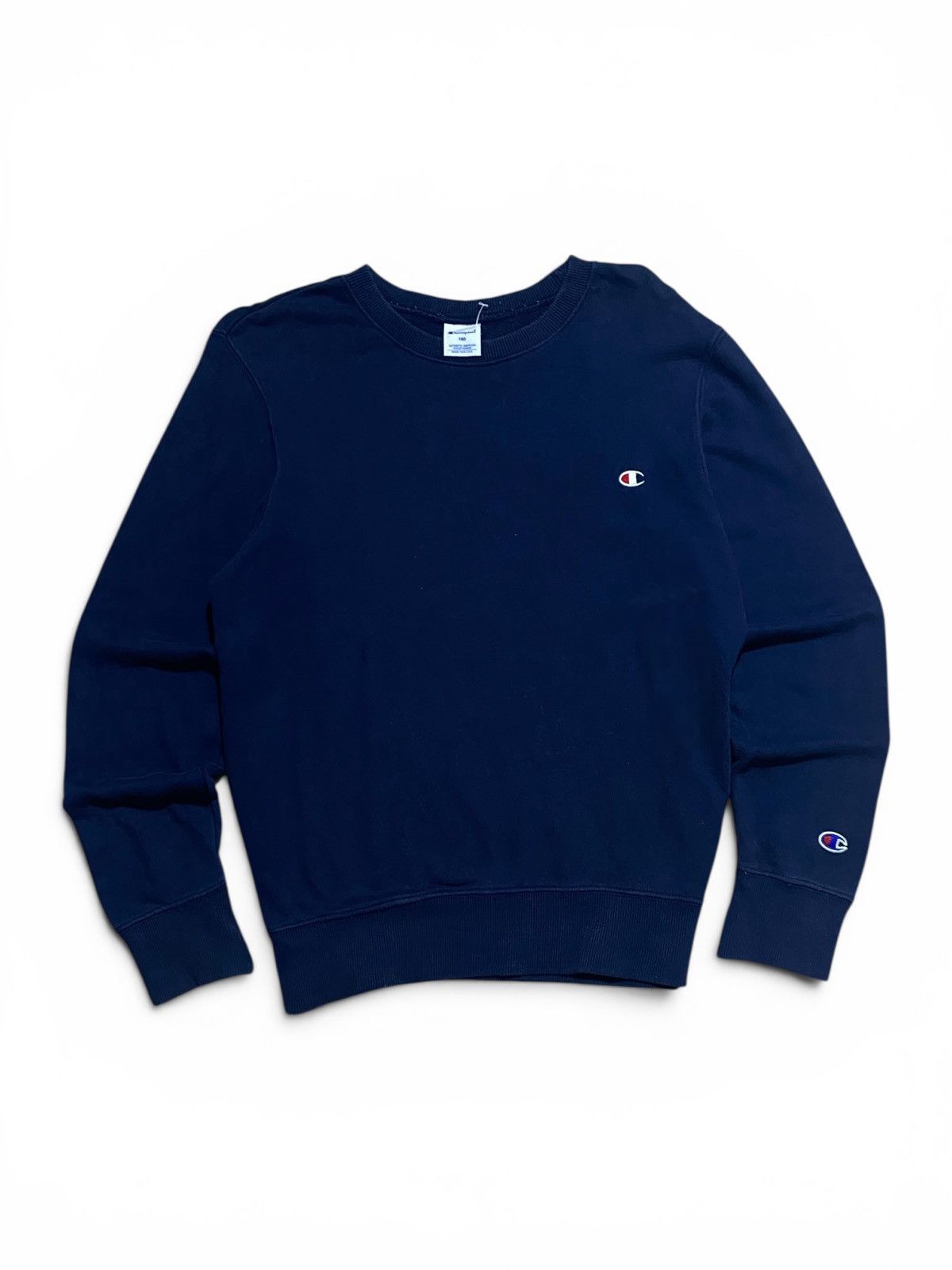 Champion Champion Basic Logo Blank Crewneck Navy - M Size US M / EU 48-50 / 2 - 1 Thumbnail