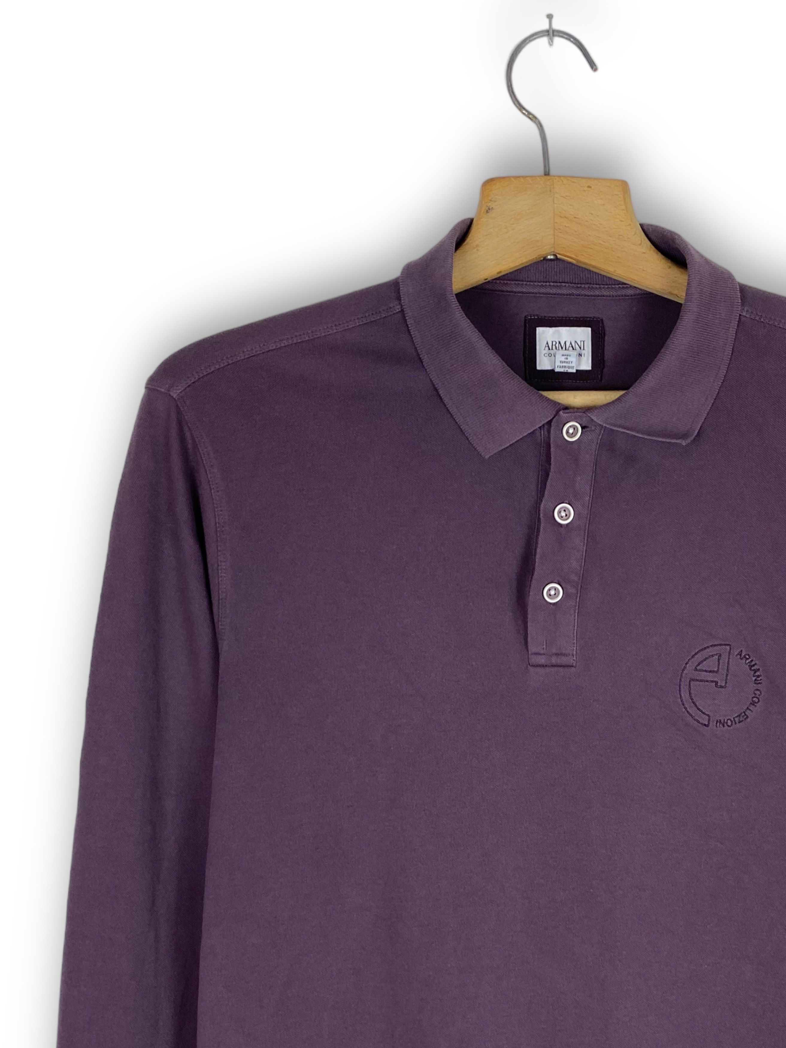Armani Collezioni Vintage ARMANI COLLEZIONI Purple Sweatshirt M463 Size US M / EU 48-50 / 2 - 3 Thumbnail