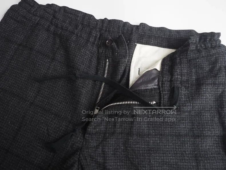 Comme des Garcons Comme Des Garcons size S Black and grey checkered wool nin Size 23" - 4 Thumbnail