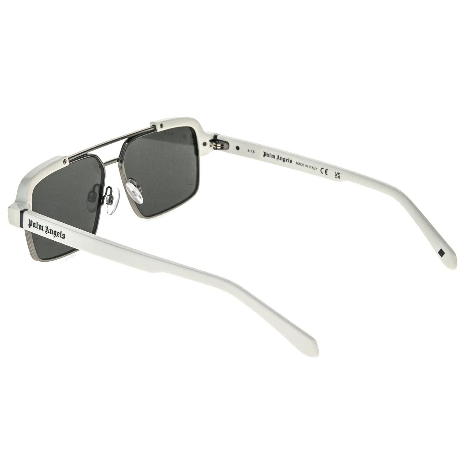 Palm Angels PALM ANGELS PERI10D 10D PANORAMA White Logo Fashion Sunglass Size ONE SIZE - 8 Thumbnail