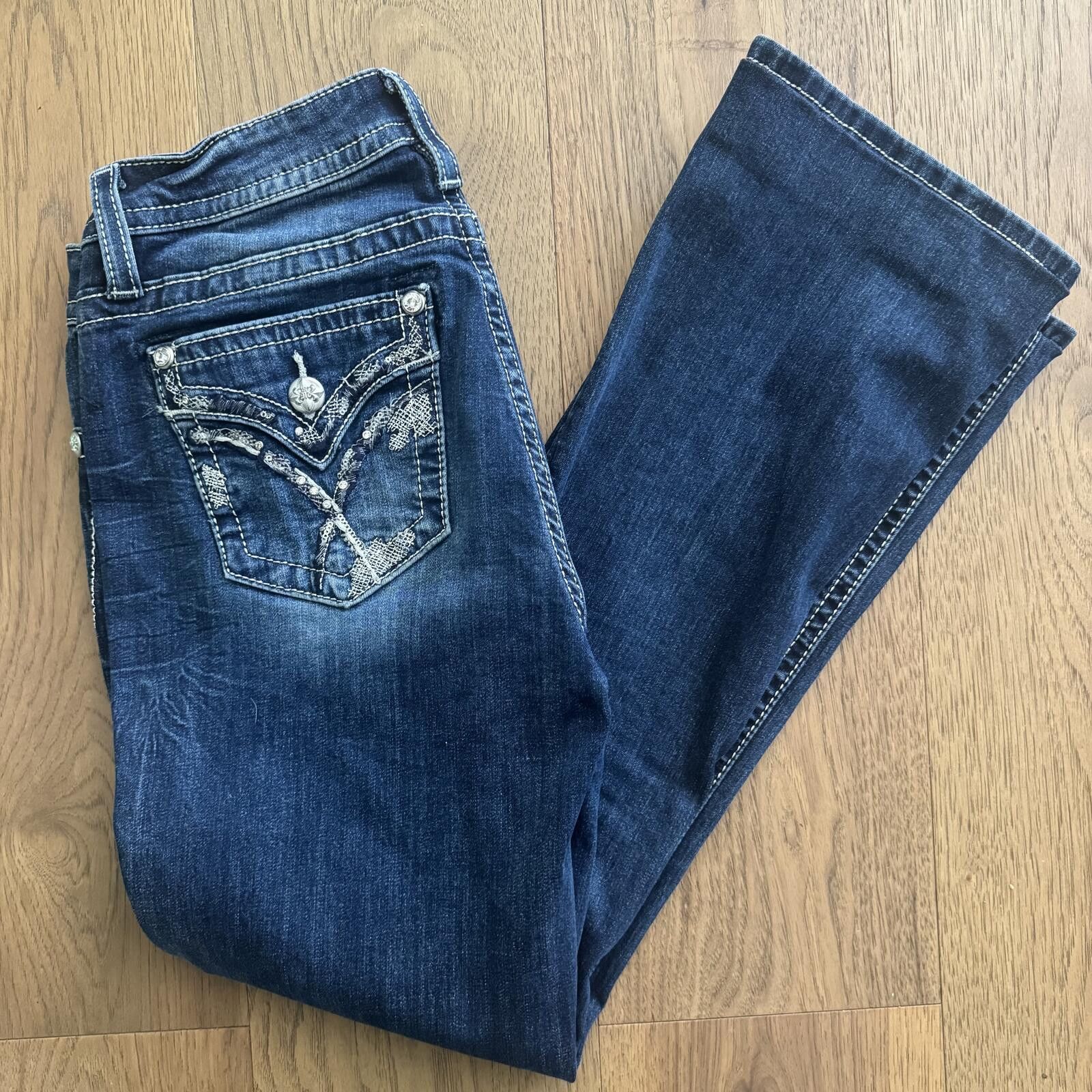 Other Miss Me Women's Pocket Bootcut Jeans Size 30 Size 30" / US 8 / IT 44 - 1 Thumbnail