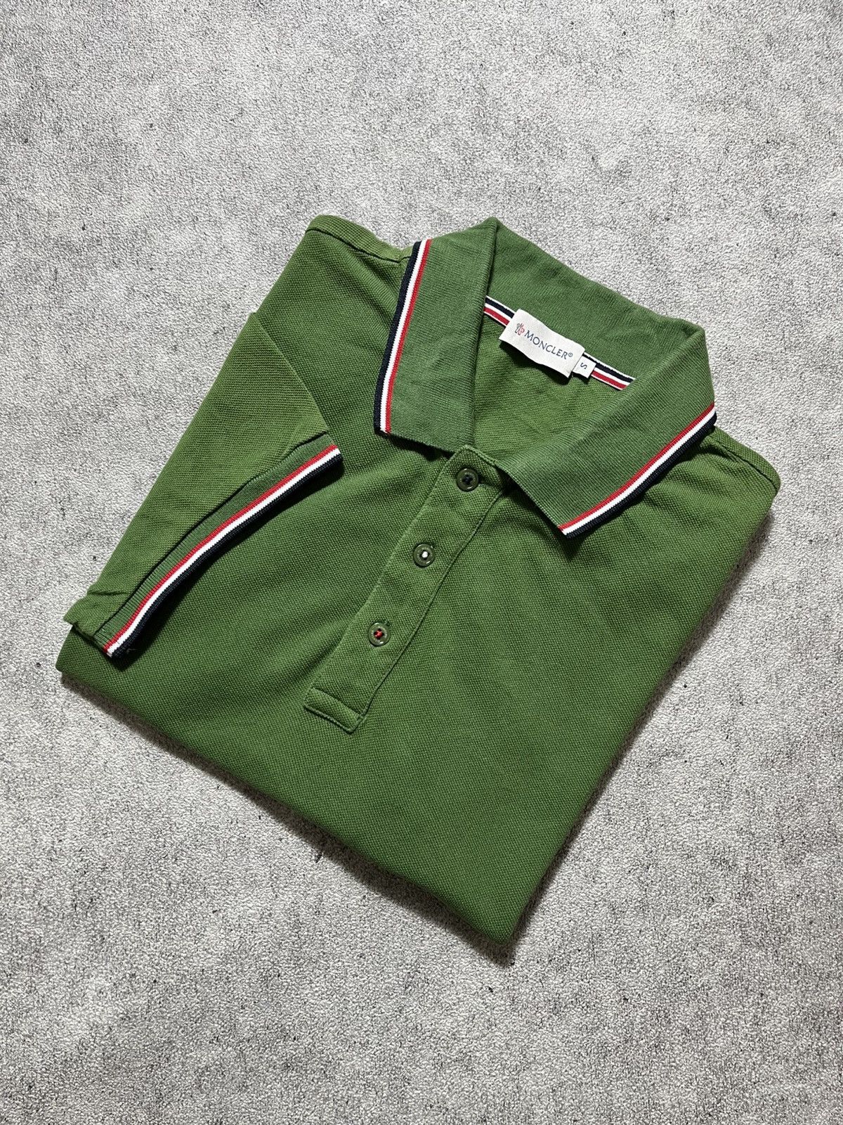 Moncler Moncler Maglia Polo Manica Corta Size US S / EU 44-46 / 1 - 1 Thumbnail