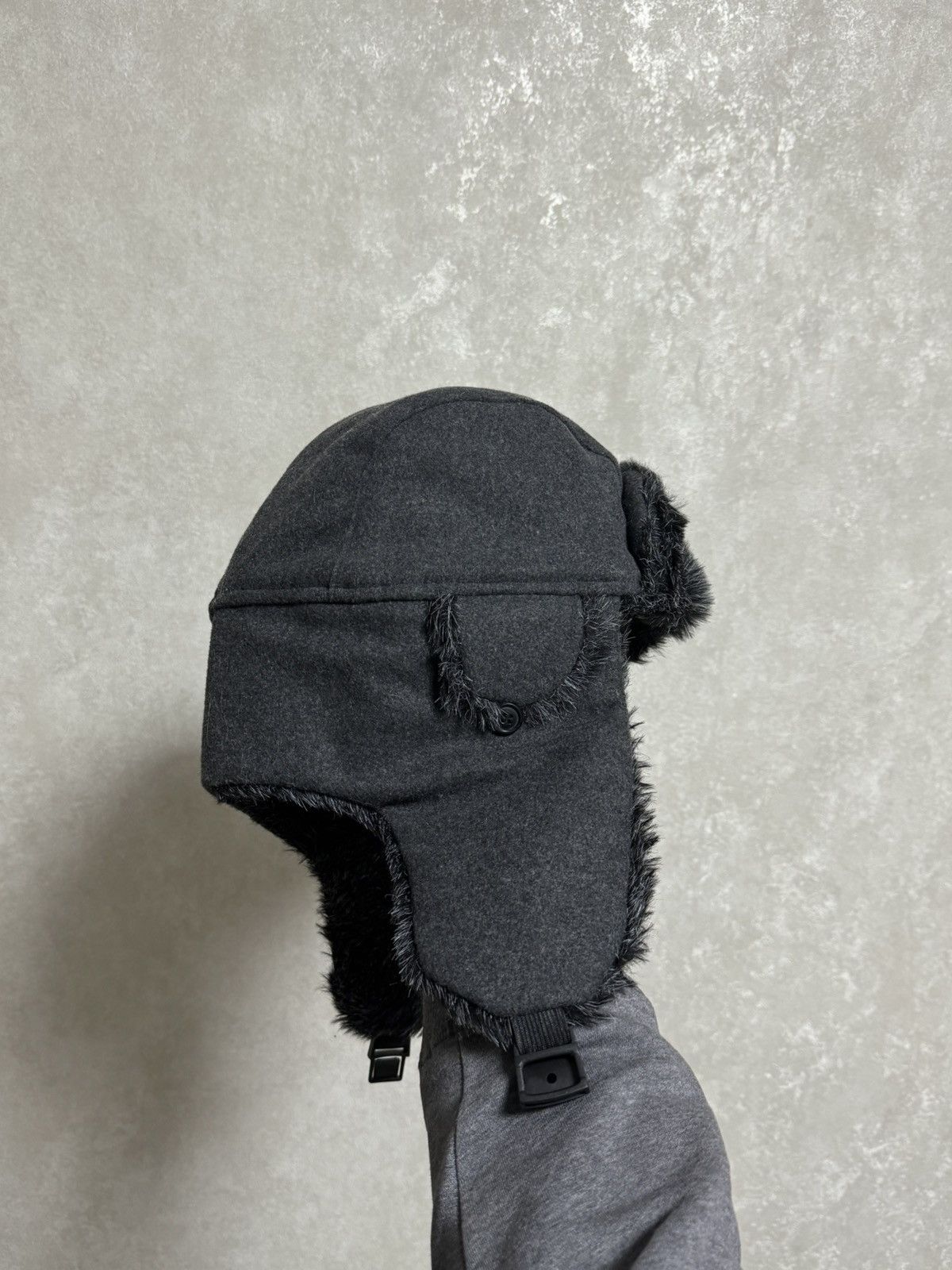 Vintage Vintage Retro Trapper Fur Y2K Fluffy Hat Ushanka Faux USA Size ONE SIZE - 6 Thumbnail