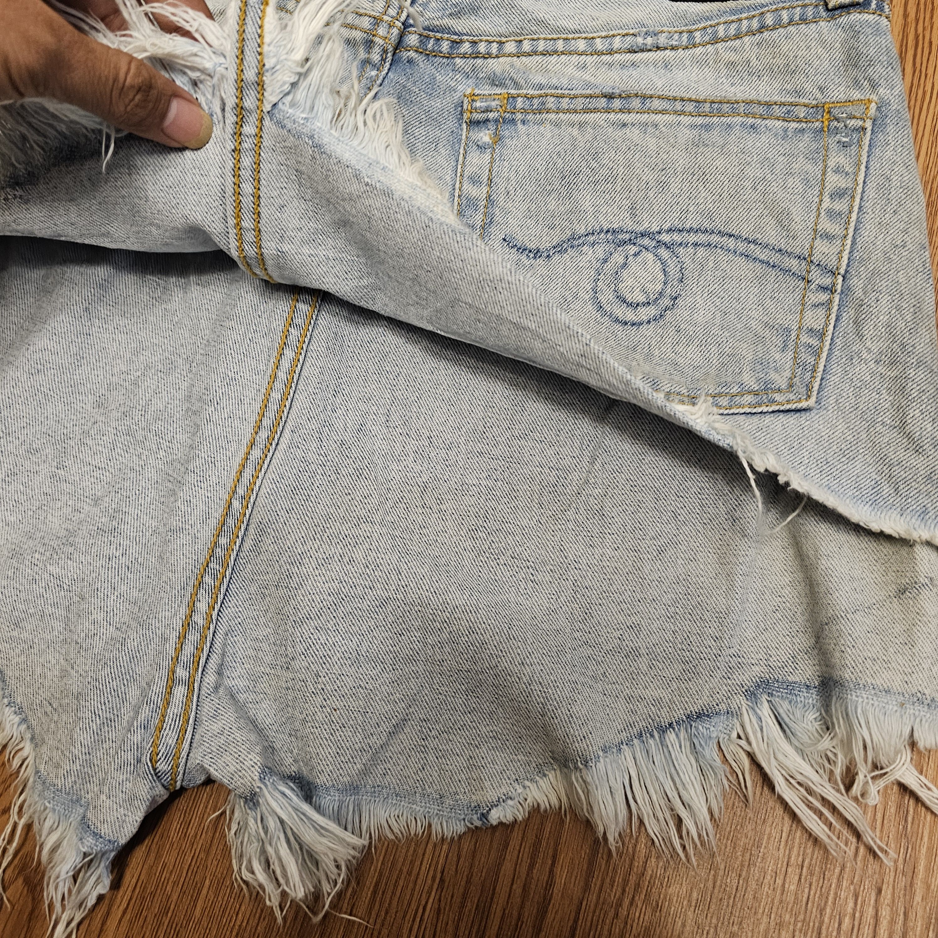 R13 Ss16 Double Layer Shorts Selvedge Size 30" / US 8 / IT 44 - 10 Thumbnail