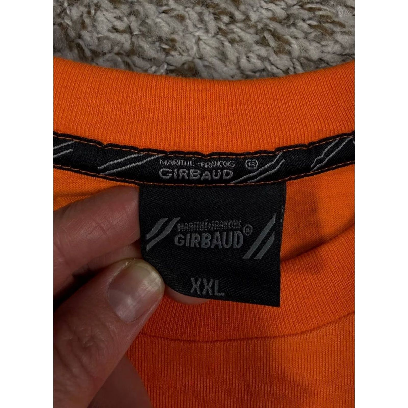 Vintage VINTAGE Marithe Francois Girbaud Orange Big 38 Graphic T-Shirt XXL Y2K Hip Hop Skate Mens Size US XXL / EU 58 / 5 - 7 Thumbnail