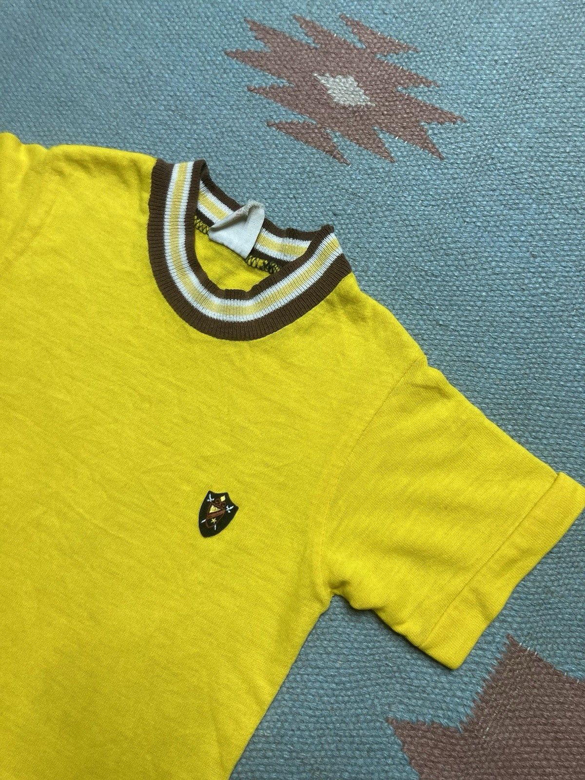 Vintage 60s t shirt soft acrylic boys size 6 women’s XXS? Baby tee Size XXS / US 00 / IT 34 - 4 Thumbnail