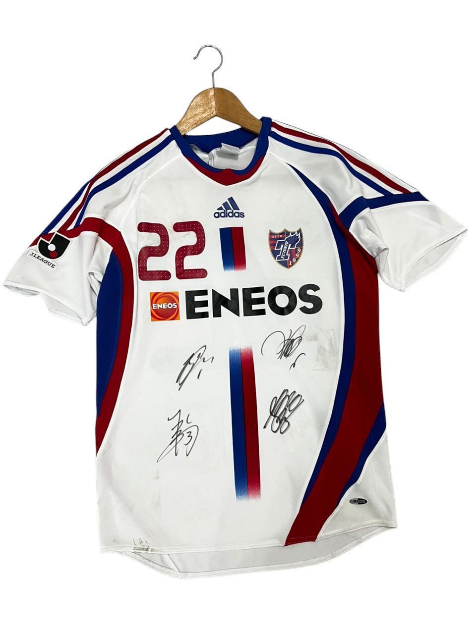 Adidas J League FC Tokyo 2008 away Jersey Size US S / EU 44-46 / 1 - 1 Thumbnail