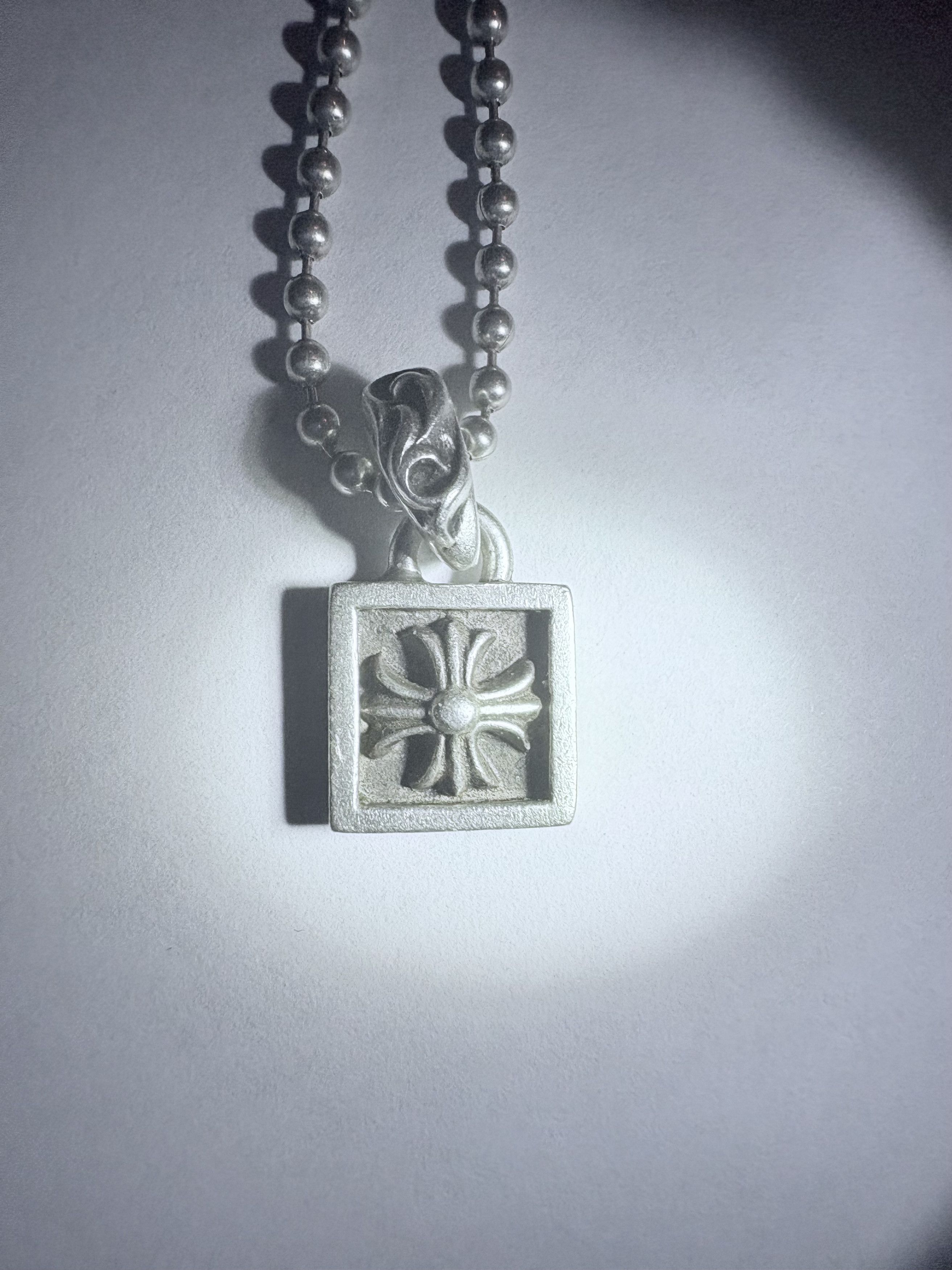 Chrome Hearts Chrome Hearts CH Plus Charm Silver Necklace Size ONE SIZE - 3 Thumbnail