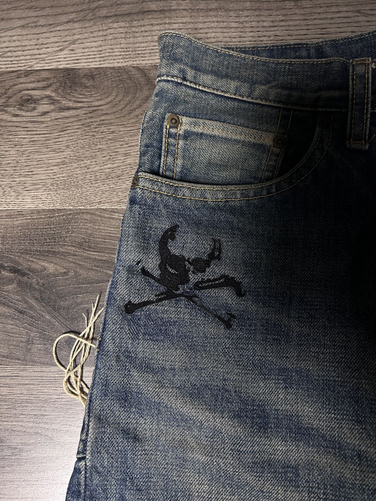 Undercover Undercover Arts & Crafts Skull denim Size US 34 / EU 50 - 3 Thumbnail