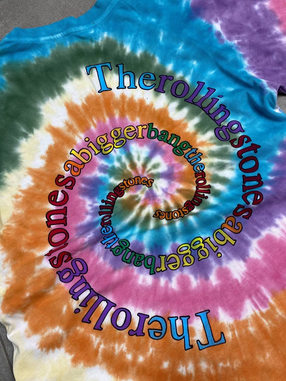 Band Tees Daydreamer 2019 Rolling Stones a Bigger Bang Tie Dye T-Shirt Size US S / EU 44-46 / 1 - 7 Thumbnail