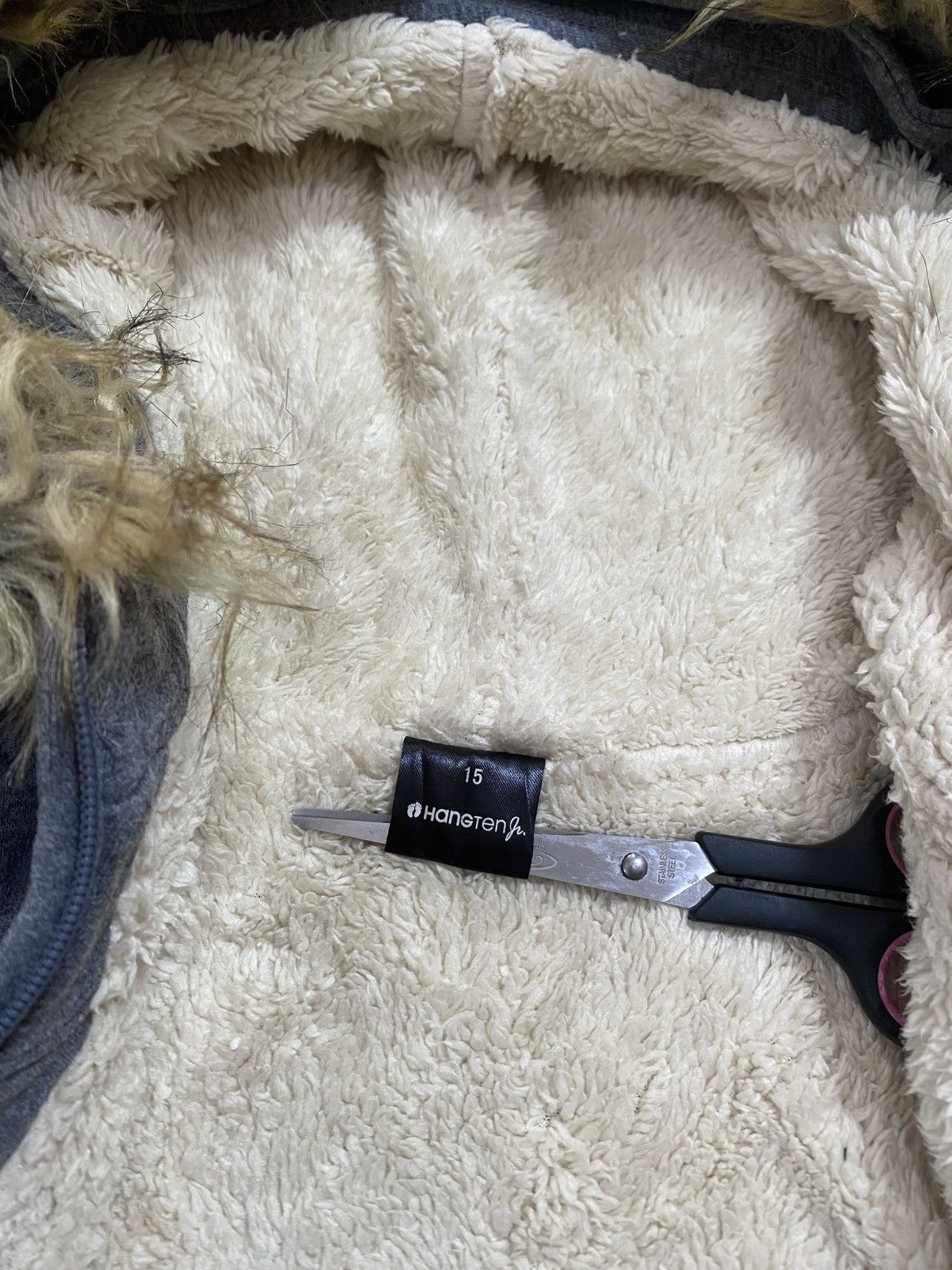 Japanese Brand Y2K Hangten Fur Sherpa Hoodie Ifsix Lgb Style Size US M / EU 48-50 / 2 - 4 Thumbnail
