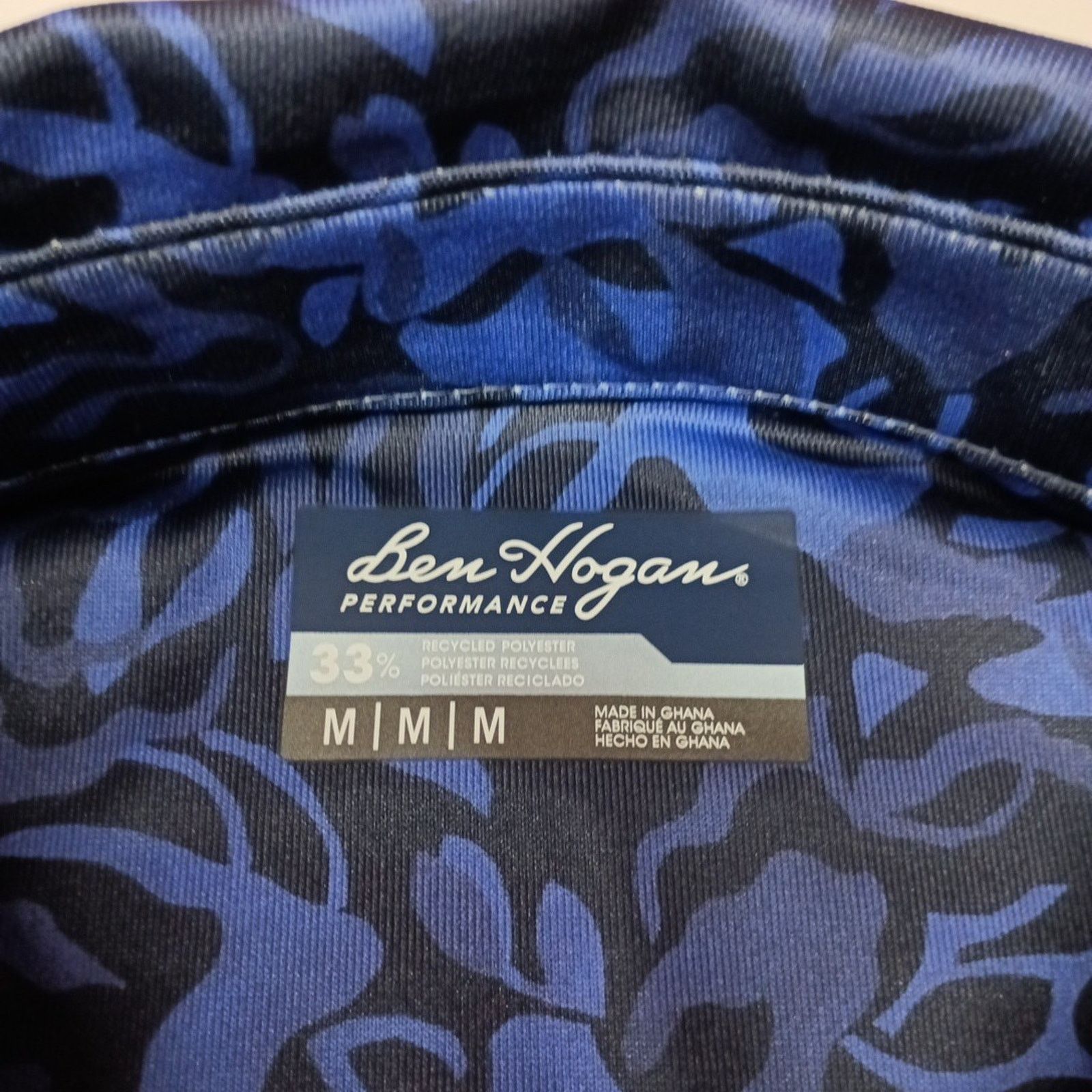 Other Ben Hogan Polo Shirt Men's Size M 32/34 Peacoat Blue UPF 15 Size US M / EU 48-50 / 2 - 3 Thumbnail