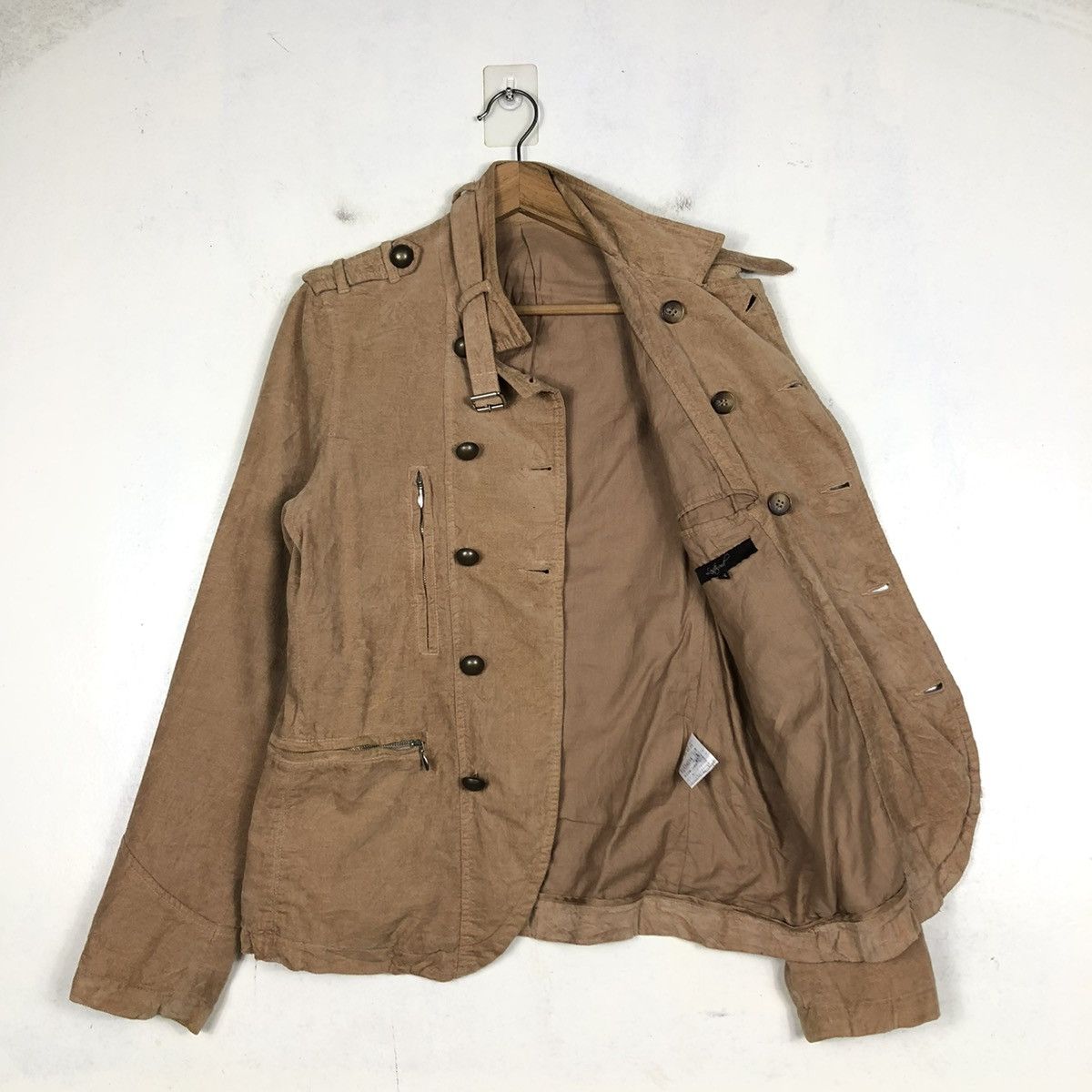 If Six Was Nine × Japanese Brand × Vintage 📌CROPPED BIKER JACKET DOUBLE LAYER LAST WORD JAPAN Size US S / EU 44-46 / 1 - 12 Thumbnail
