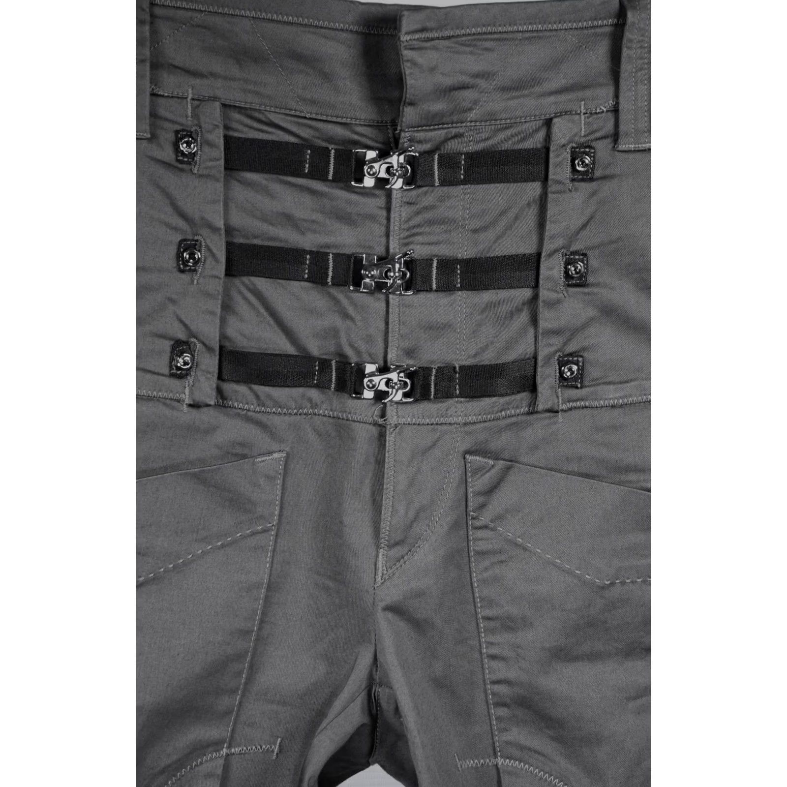 Vintage Marithe Francois Girbaud Parachute Pants size 30 - Women, Pants, Brown, 95% Cotton 5% Elastane, Vintage: No Size 30" / US 8 / IT 44 - 5 Thumbnail