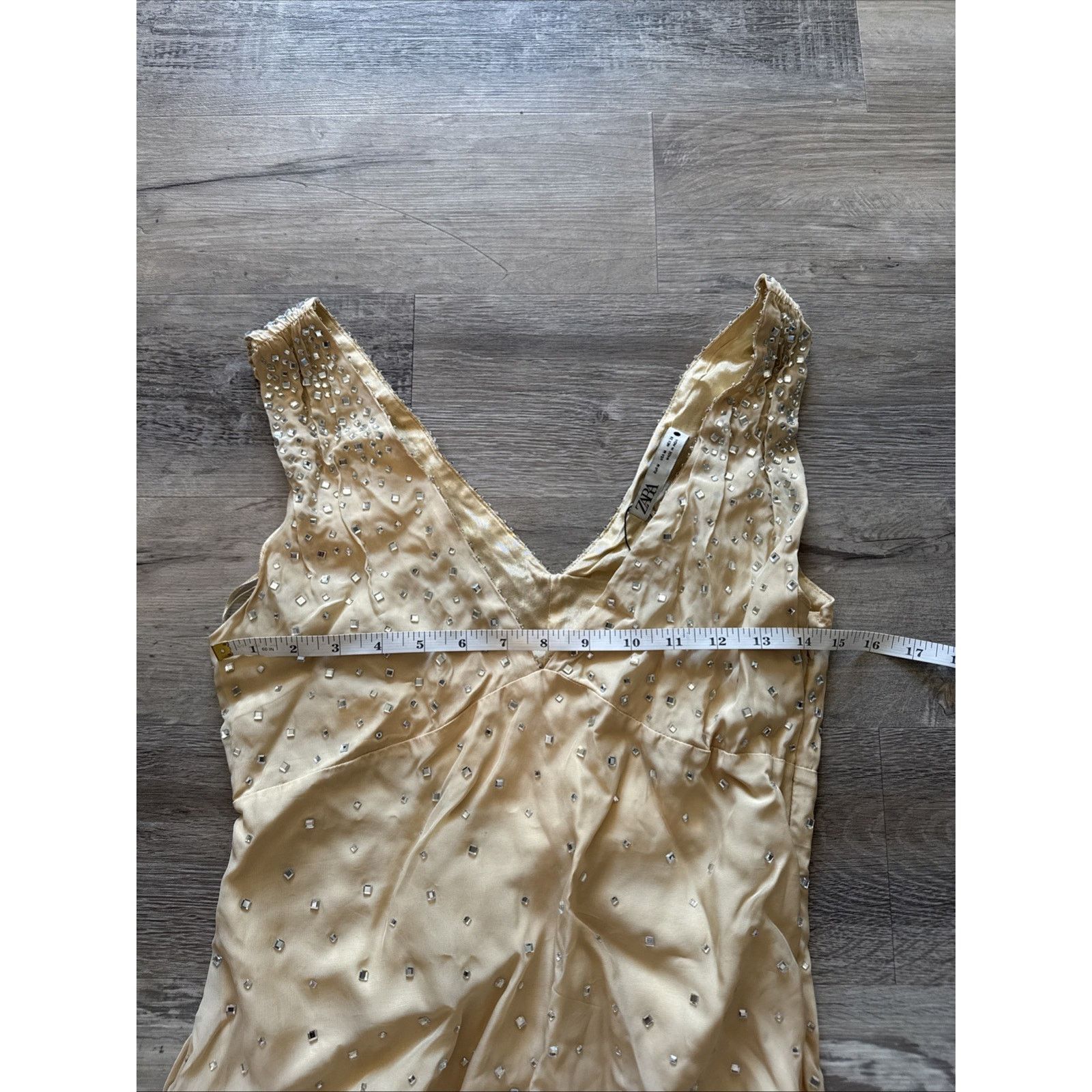 Zara Zara Sparkly Mini Dress Size M Brand New With Tag Size M / US 6-8 / IT 42-44 - 3 Thumbnail