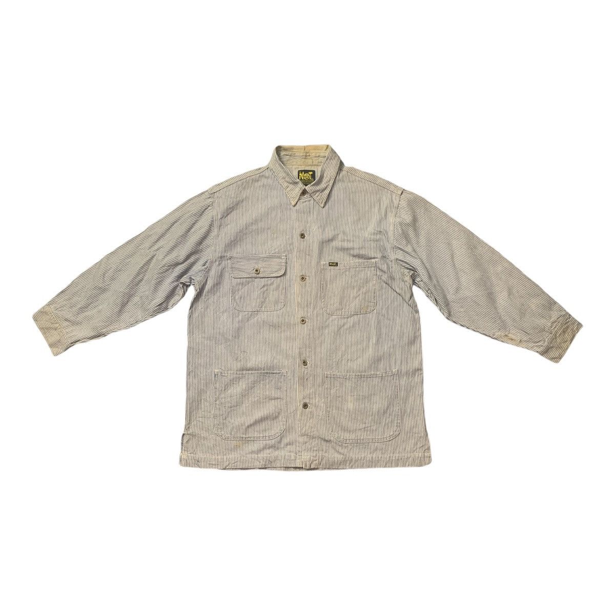 Japanese Brand Rare Design Not Sunlucas Hickory Chore Jackets Size US M / EU 48-50 / 2 - 1 Thumbnail