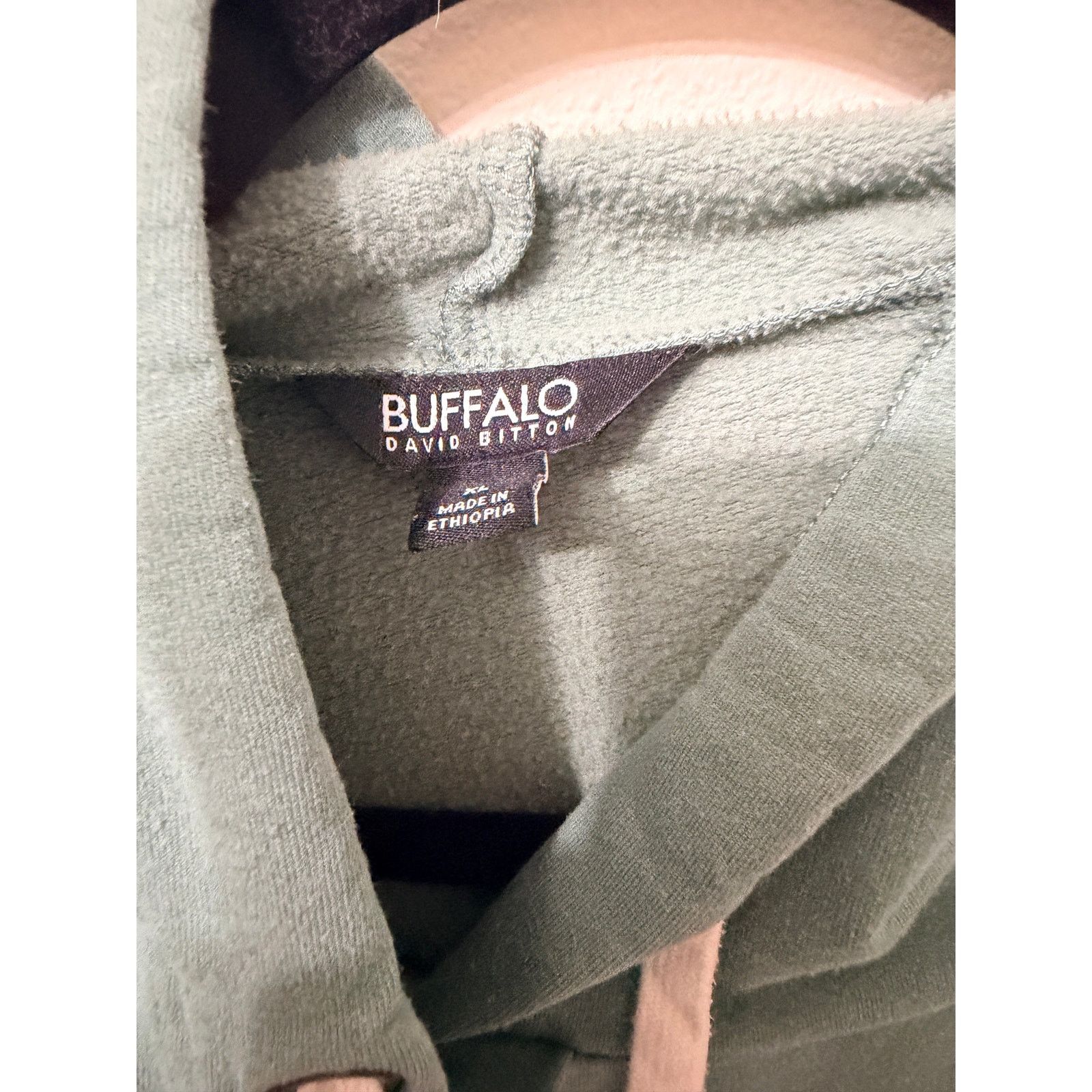 Buffalo David Bitton Preloved Women's Buffalo by David Bitton Hoodie Sz XL Size XL / US 12-14 / IT 48-50 - 3 Thumbnail