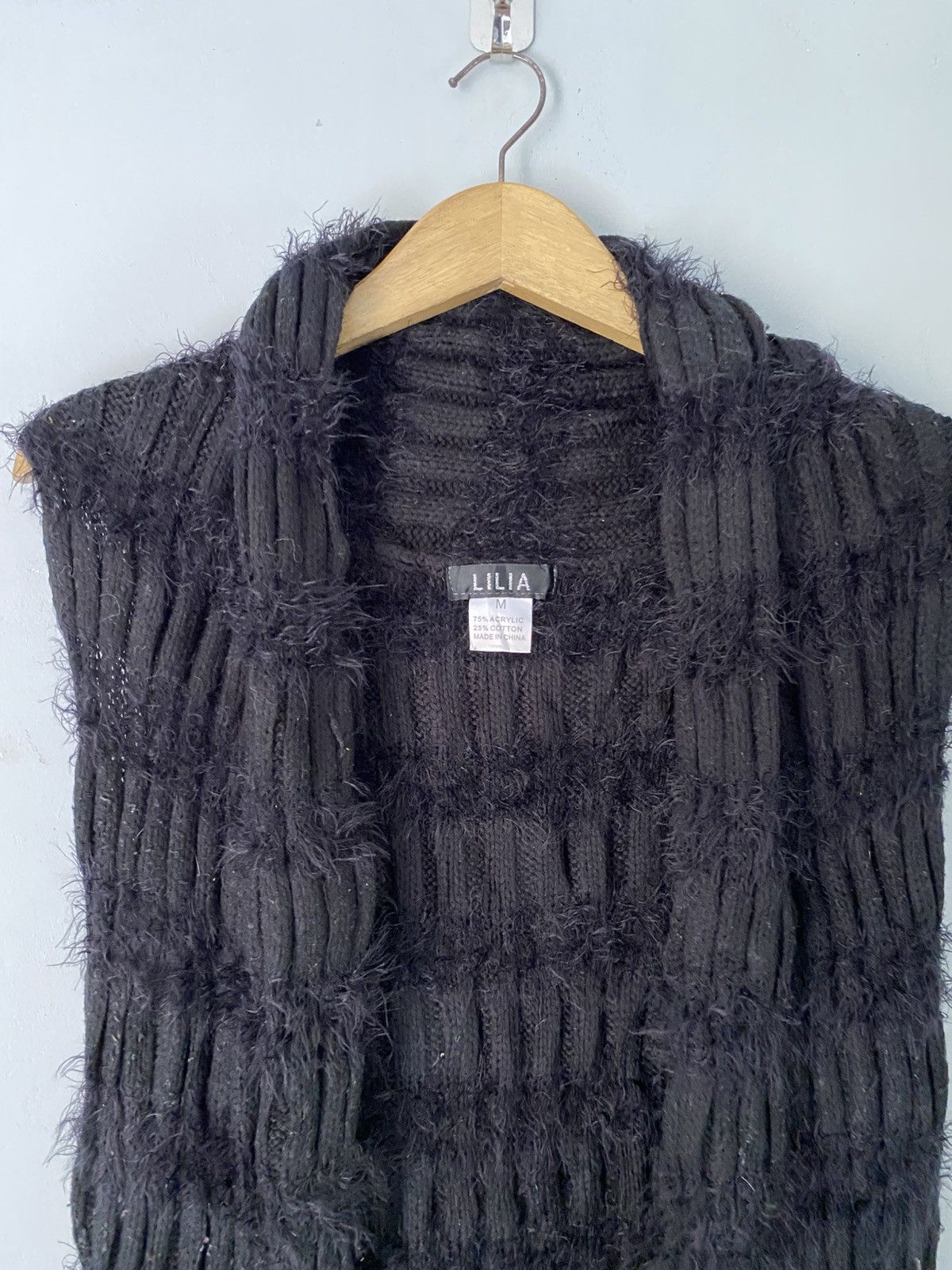 Japanese Brand Japanese lilia faux fur vest knit Size US M / EU 48-50 / 2 - 3 Thumbnail