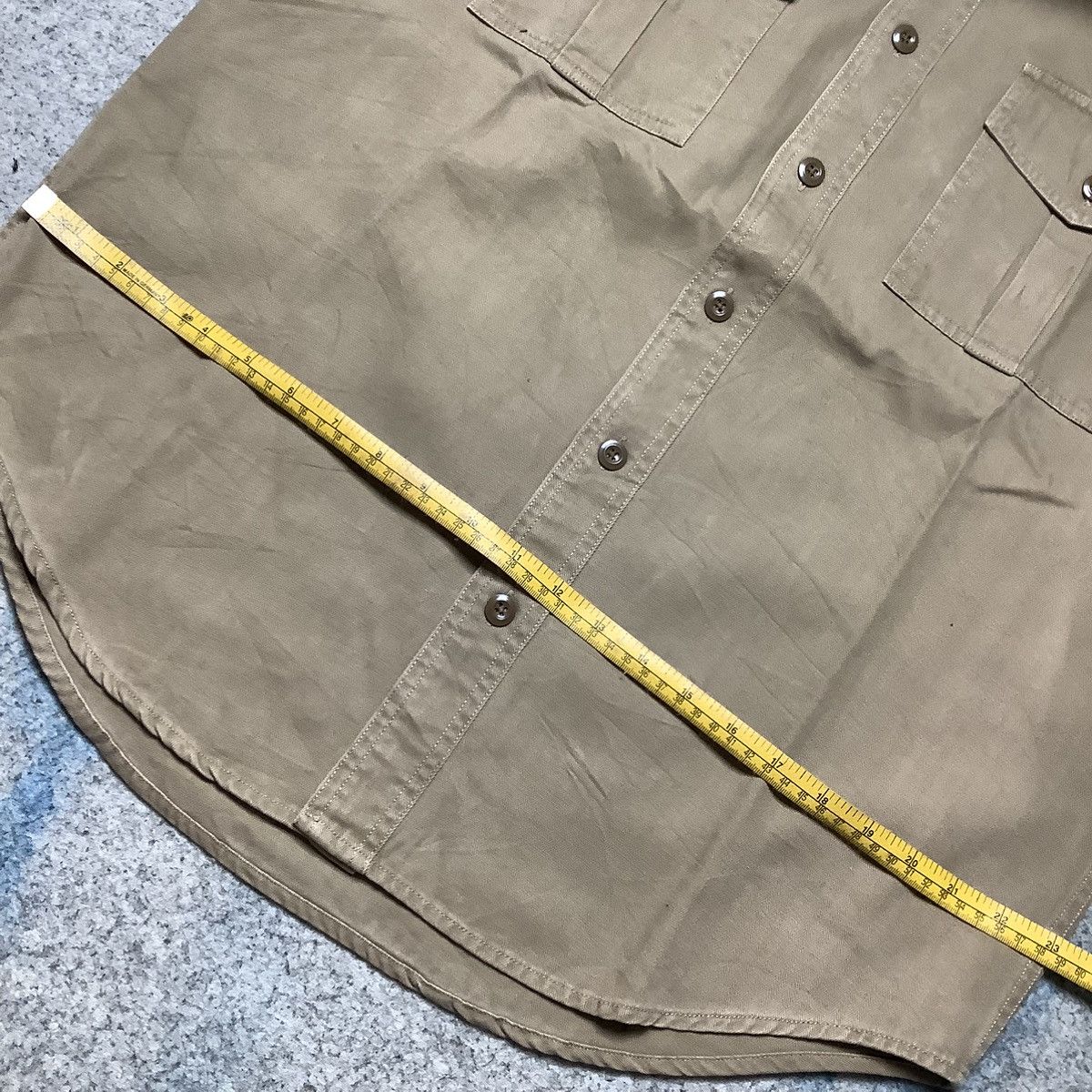 Polo Ralph Lauren × Ralph Lauren × Vintage Vintage Polo Ralph Lauren Military Style Shirt Size US S / EU 44-46 / 1 - 11 Thumbnail