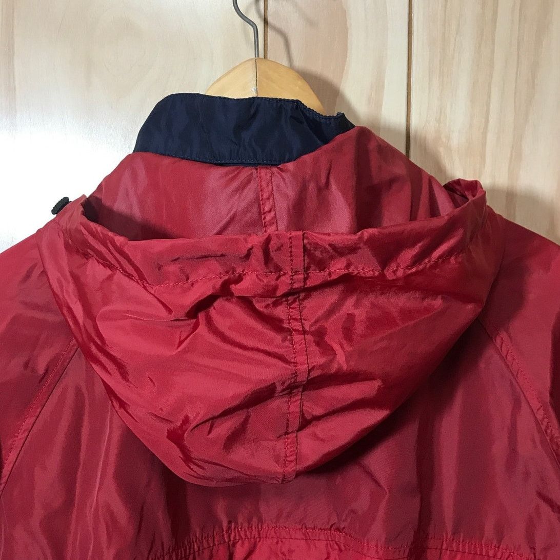 Eddie Bauer Eddie Bauer Sac Jac Red Retro Vintage 90s Hooded Jacket S Size US S / EU 44-46 / 1 - 8 Thumbnail