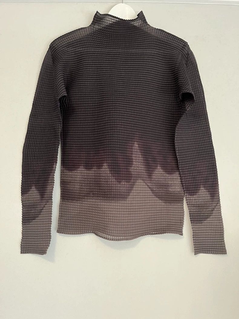 Issey Miyake Issey Miyake size:2 Black main line ink-wash long-sleeved Size M / US 6-8 / IT 42-44 - 4 Thumbnail