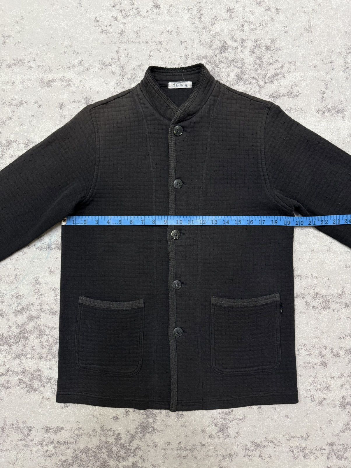 Yohji Yamamoto Vintage Y’s For Living Wood Button Up open Colar Sweatshirt Size US S / EU 44-46 / 1 - 15 Thumbnail