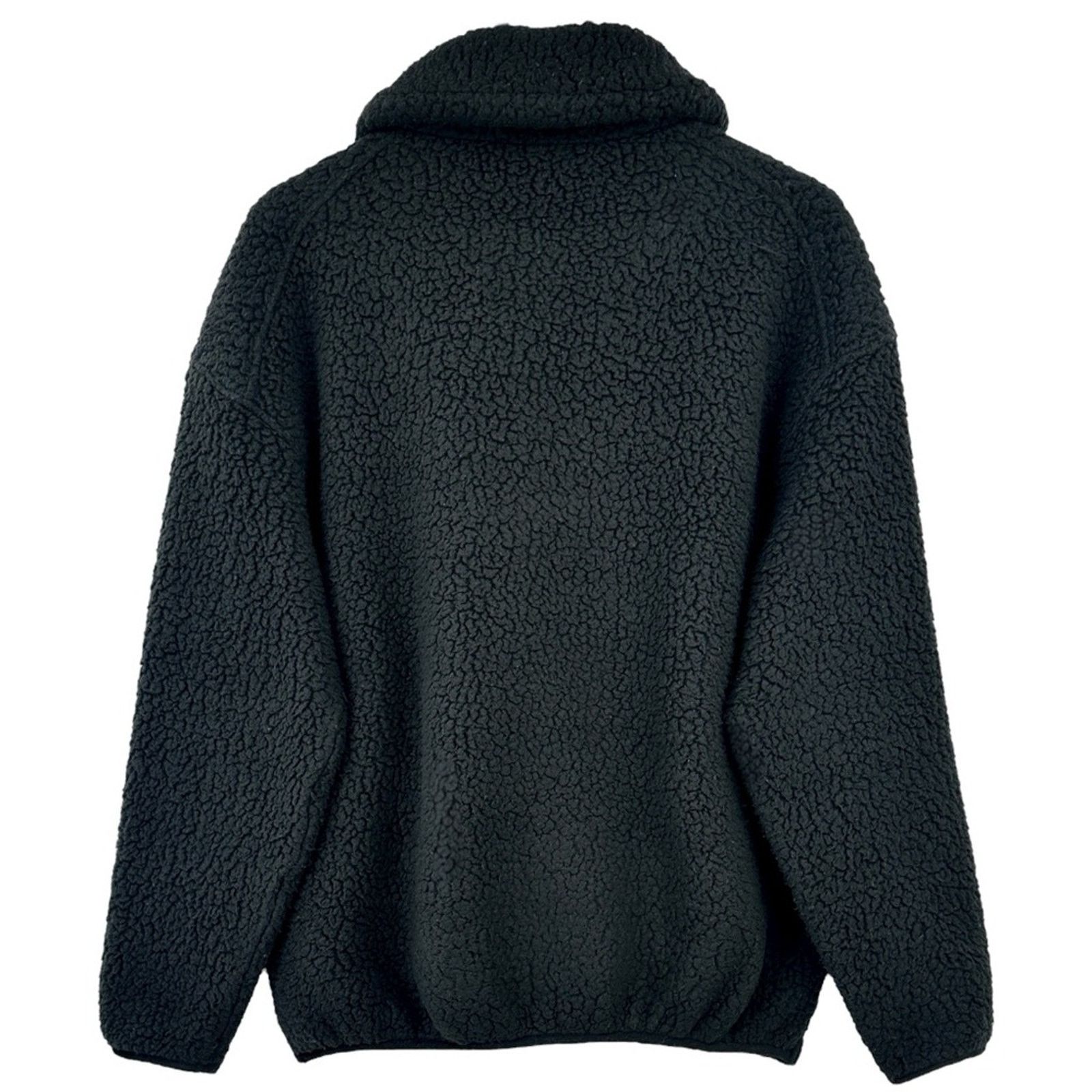 Nanamica Polartec Fleece Black Funnel Neck Oversized Loose Fit Jacket Size US M / EU 48-50 / 2 - 2 Thumbnail
