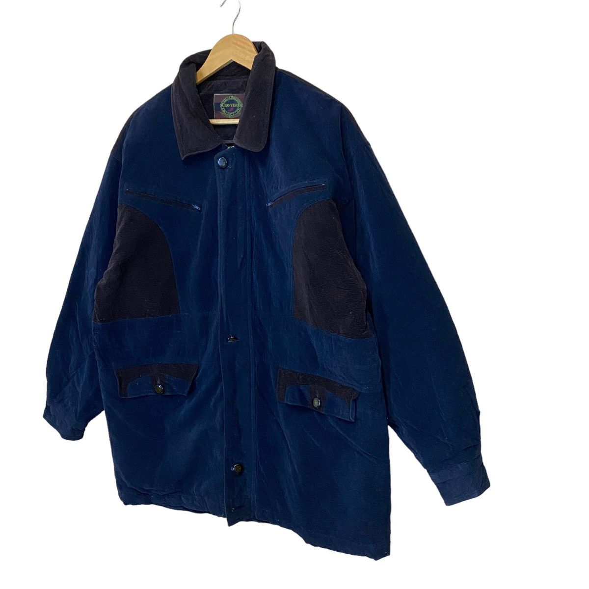 Issey Miyake × Japanese Brand JAPANASE OURO VERDE COLLECTION RAYON BOMBER JACKET Size US L / EU 52-54 / 3 - 3 Thumbnail