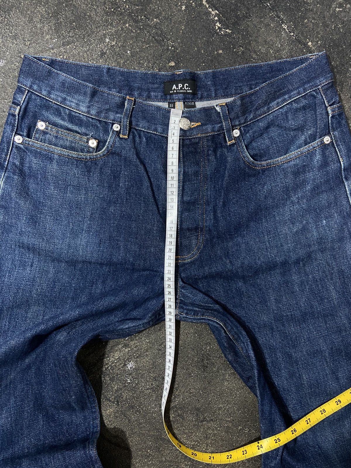 A.P.C. A.P.C. Rescue Selvedge Denim Pants Button Fly Jeans Pants Size US 33 - 18 Thumbnail