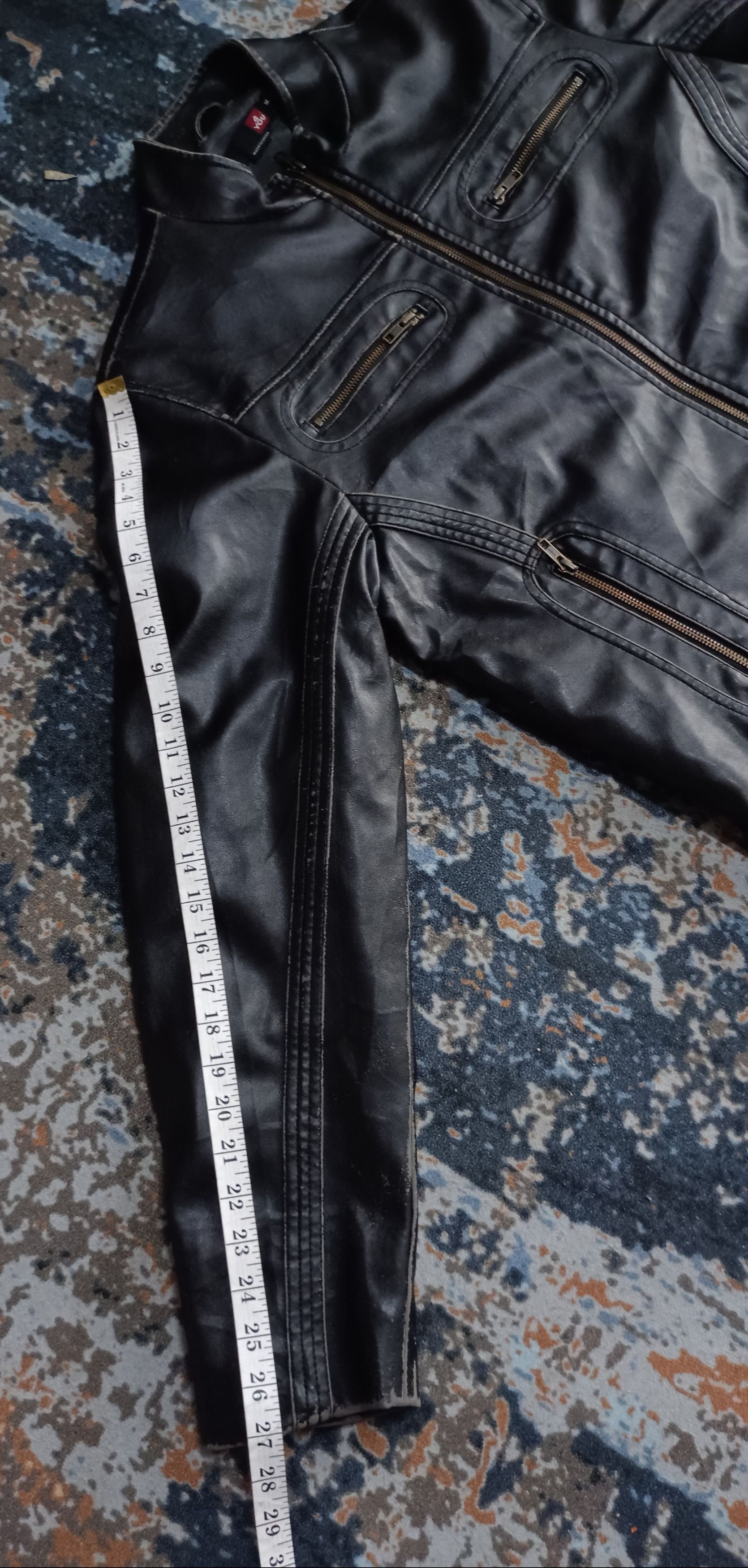 4YOU 4 You Bikers Leather Men Jacket Size US L / EU 52-54 / 3 - 16 Thumbnail