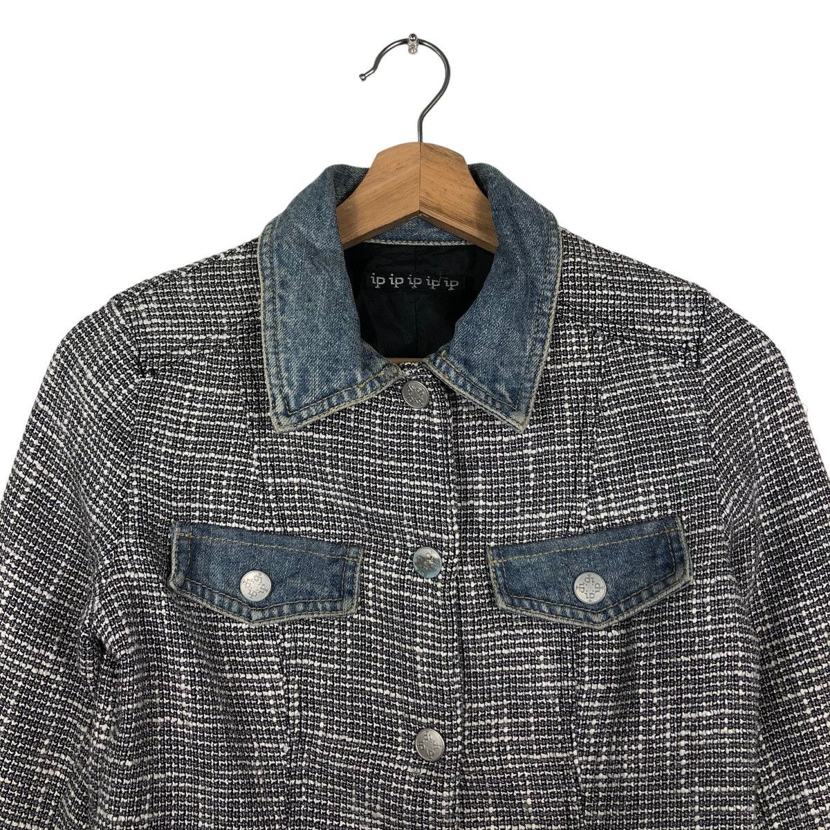 Japanese Brand 🔥Rare Cropped Denim Jacket Biker Wear IP IP Japan Made Size US M / EU 48-50 / 2 - 3 Thumbnail