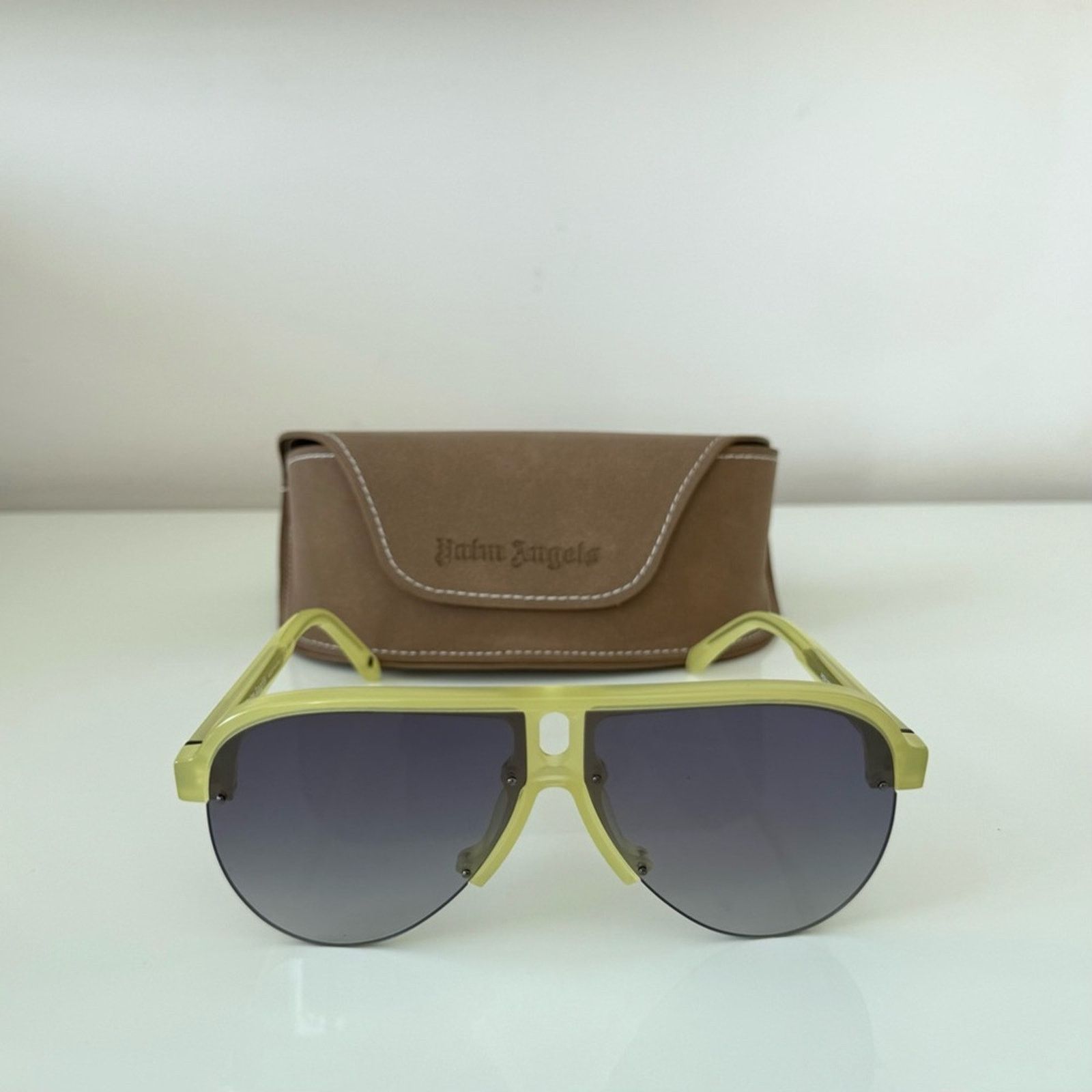 Palm Angels NEW! Palm Angels unisex aviator sunglasses PERI10B 1809 390$ Size ONE SIZE - 1 Thumbnail