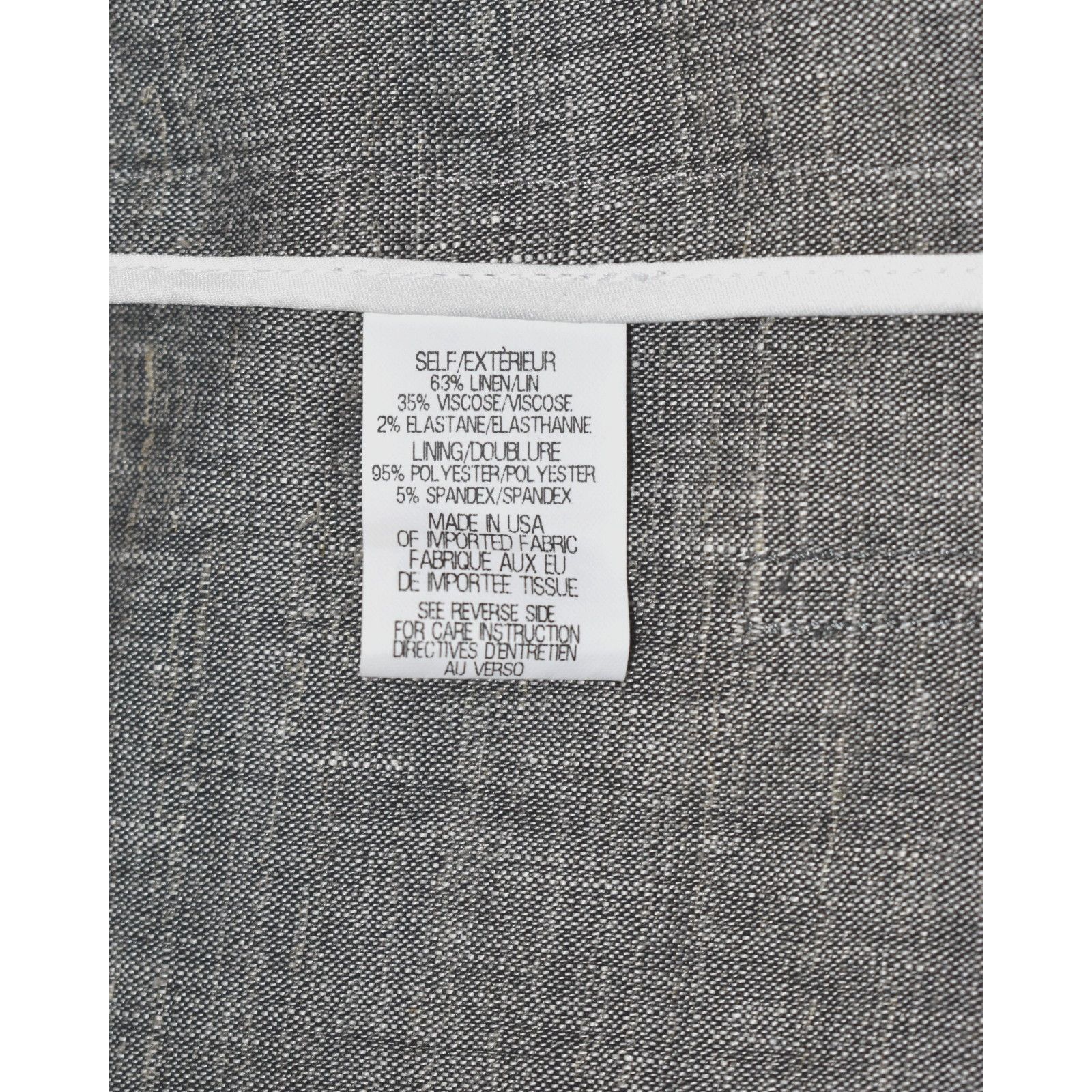 Theory THEORY Shark Skin Crunch Linen Blend Double Vent Blazer Sz 4 Size S / US 4 / IT 40 - 7 Thumbnail