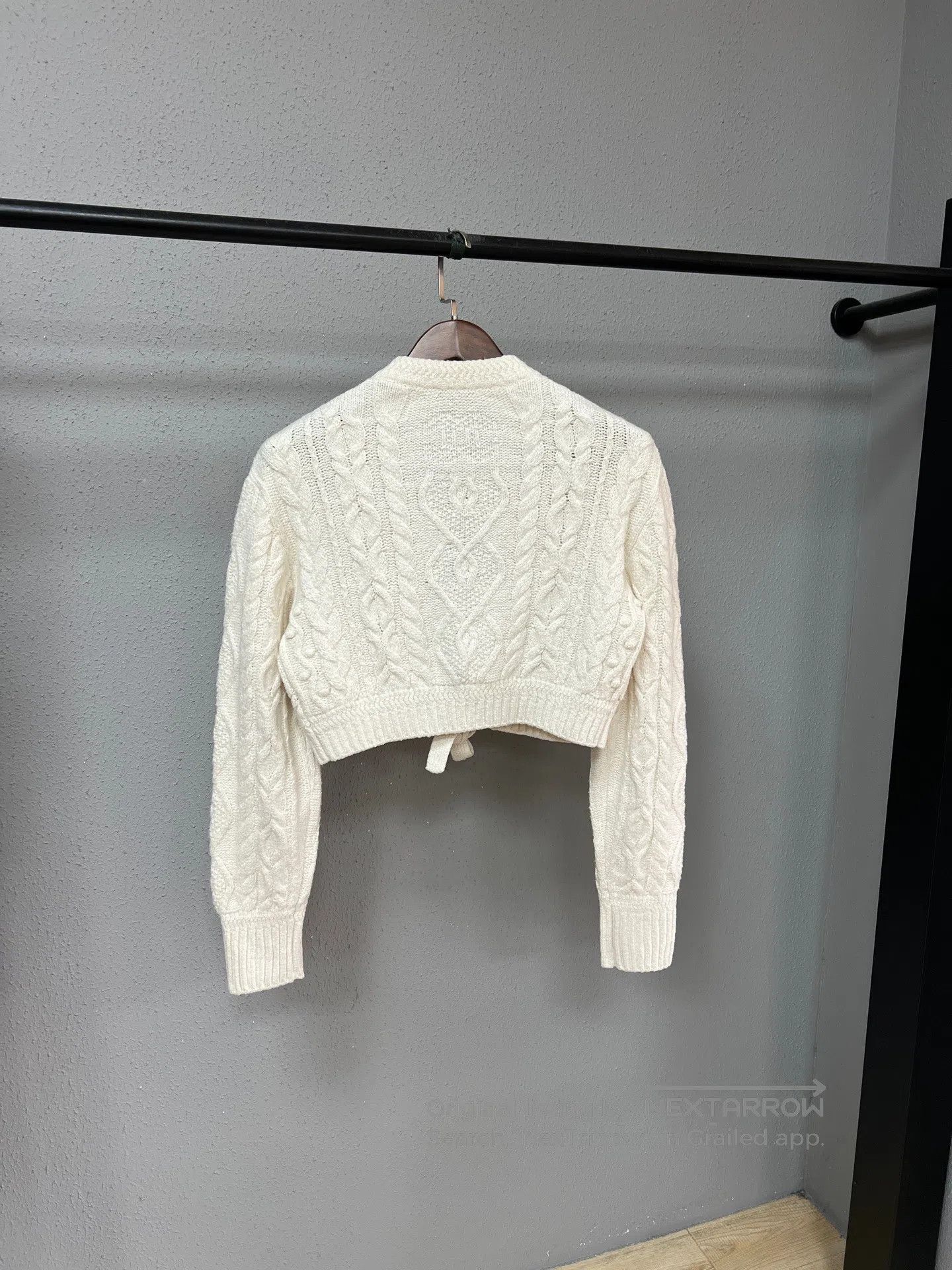 Chanel Chanel Off-White Bow Knit Cardigan| Size XS / US 0-2 / IT 36-38 - 2 Thumbnail