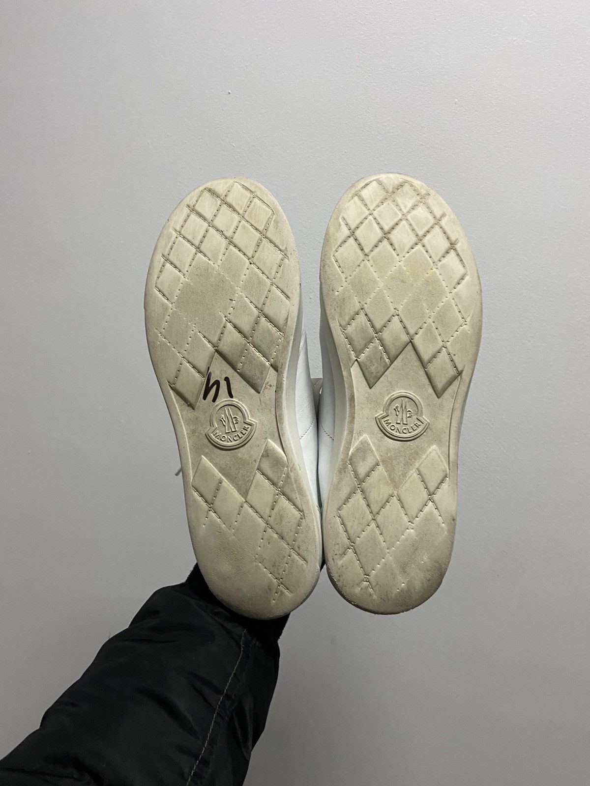 Moncler × Vintage Moncler low top sneakers leather vintage France 🇫🇷 Size US 10 / EU 43 - 7 Thumbnail