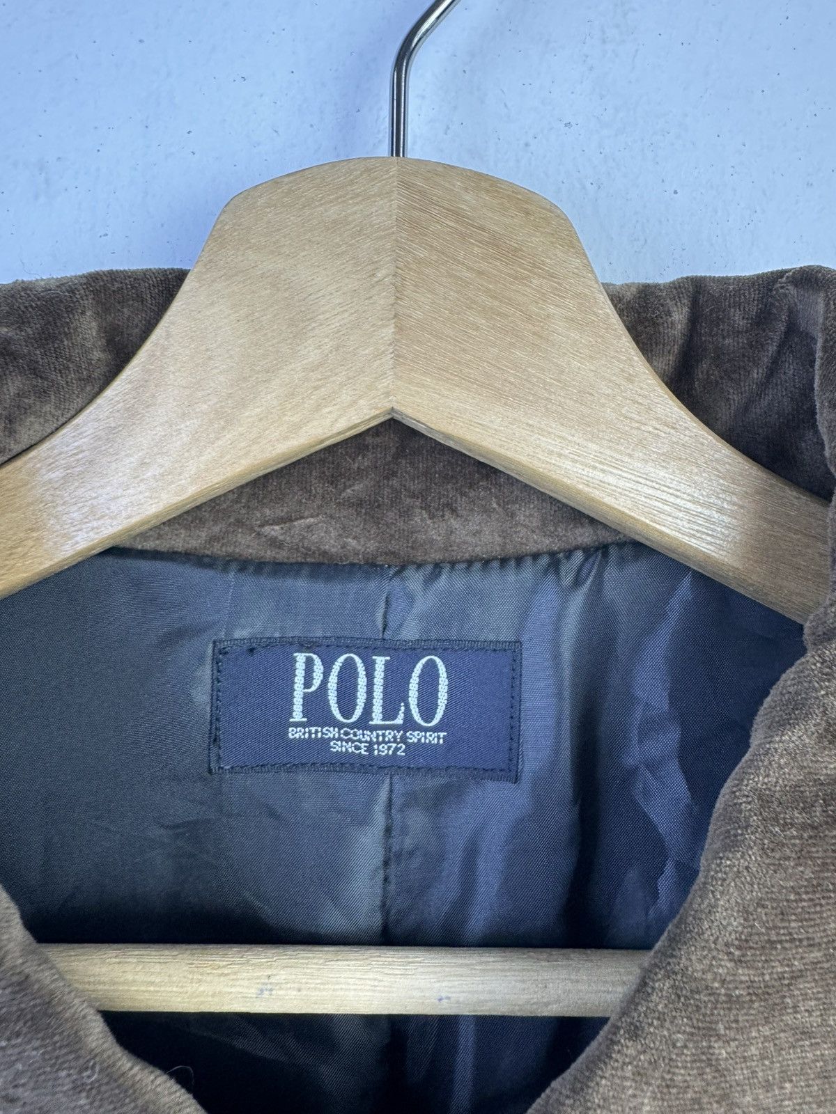 Polo Ralph Lauren Vintage Polo British Country Spirit Wool jacket Size US L / EU 52-54 / 3 - 6 Thumbnail