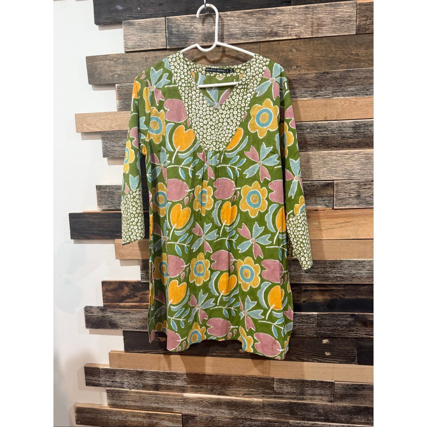 Guru Gudrun Sjoden light weight top tunic blouse cover up boho la Size M / US 6-8 / IT 42-44 - 1 Thumbnail