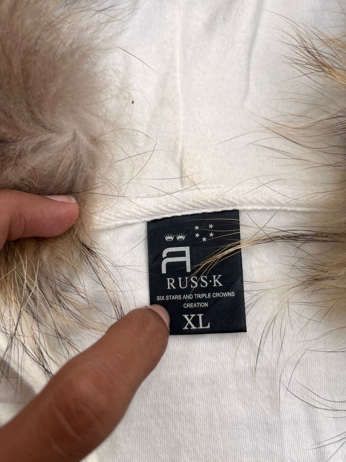 14th Addiction Russ.K Gothic Poem Fur Faux Hoodie LGB Ifsix Size US S / EU 44-46 / 1 - 6 Thumbnail