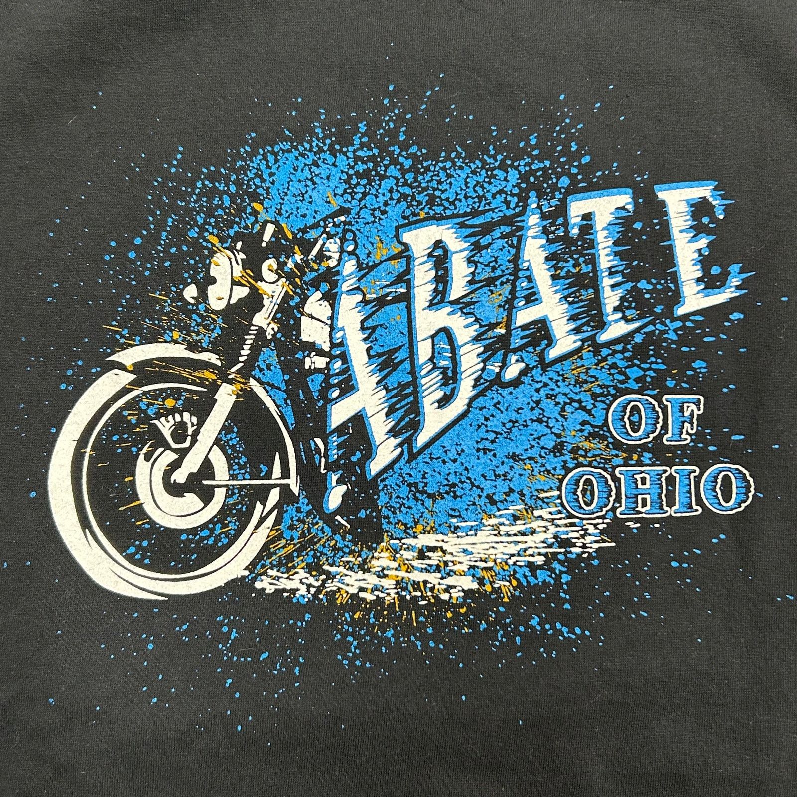 Harley Davidson Abate Of Ohio Motorcycle Long Sleeve Black Tee size Large L Size US L / EU 52-54 / 3 - 7 Thumbnail