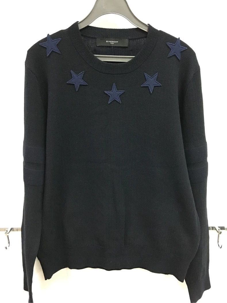 Givenchy Givenchy Black Star Hoodie, Size L Size US L / EU 52-54 / 3 - 1 Thumbnail