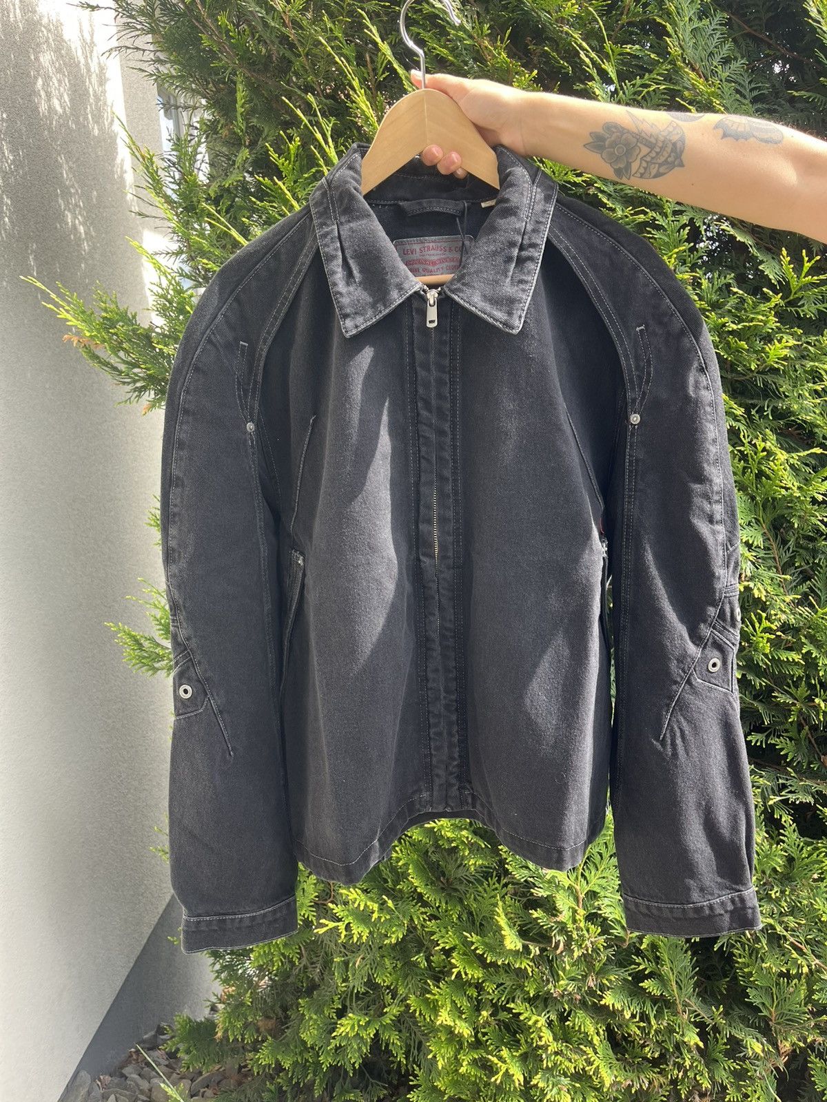 Kiko Kostadinov × Levi's Levi’s® x Kiko Kostadinov Denim Jacket Black XL NEW Size US XL / EU 56 / 4 - 1 Thumbnail