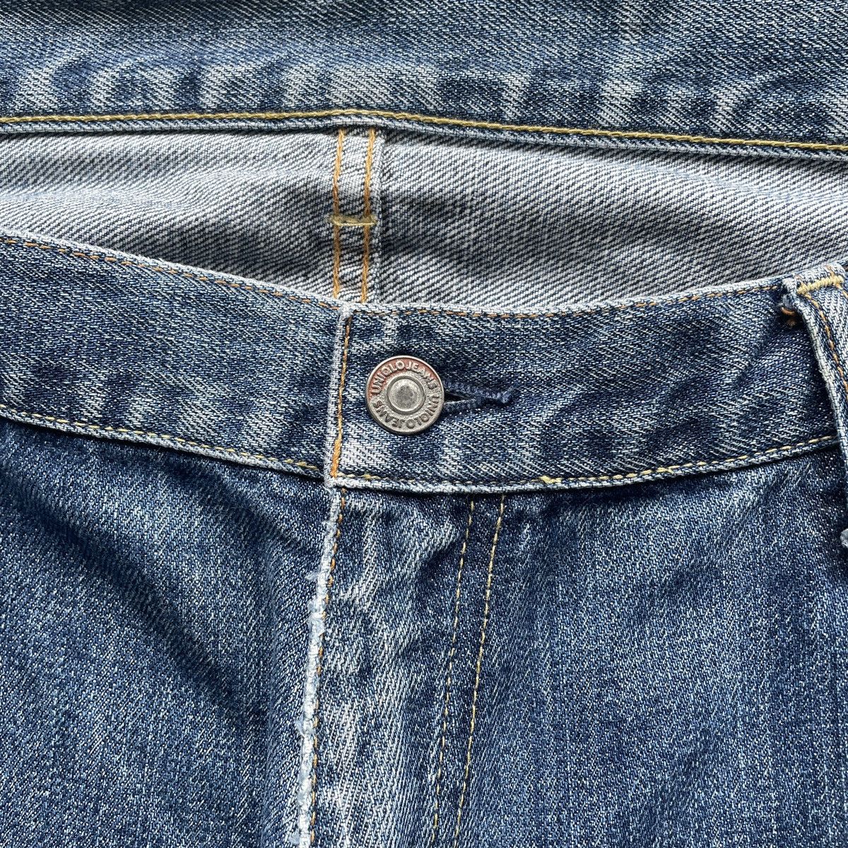 Japanese Brand W37x30 Vintage Japanese Faded Jeans Pants Denim Size US 37 - 6 Thumbnail