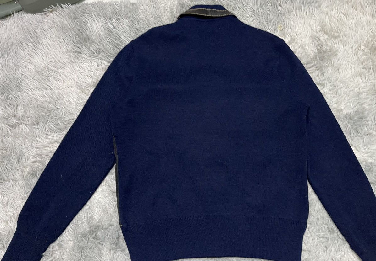 Vintage 70s SMITHS SUEDE LEATHER AND KNITWEAR RARE DESIGN Size US M / EU 48-50 / 2 - 14 Thumbnail