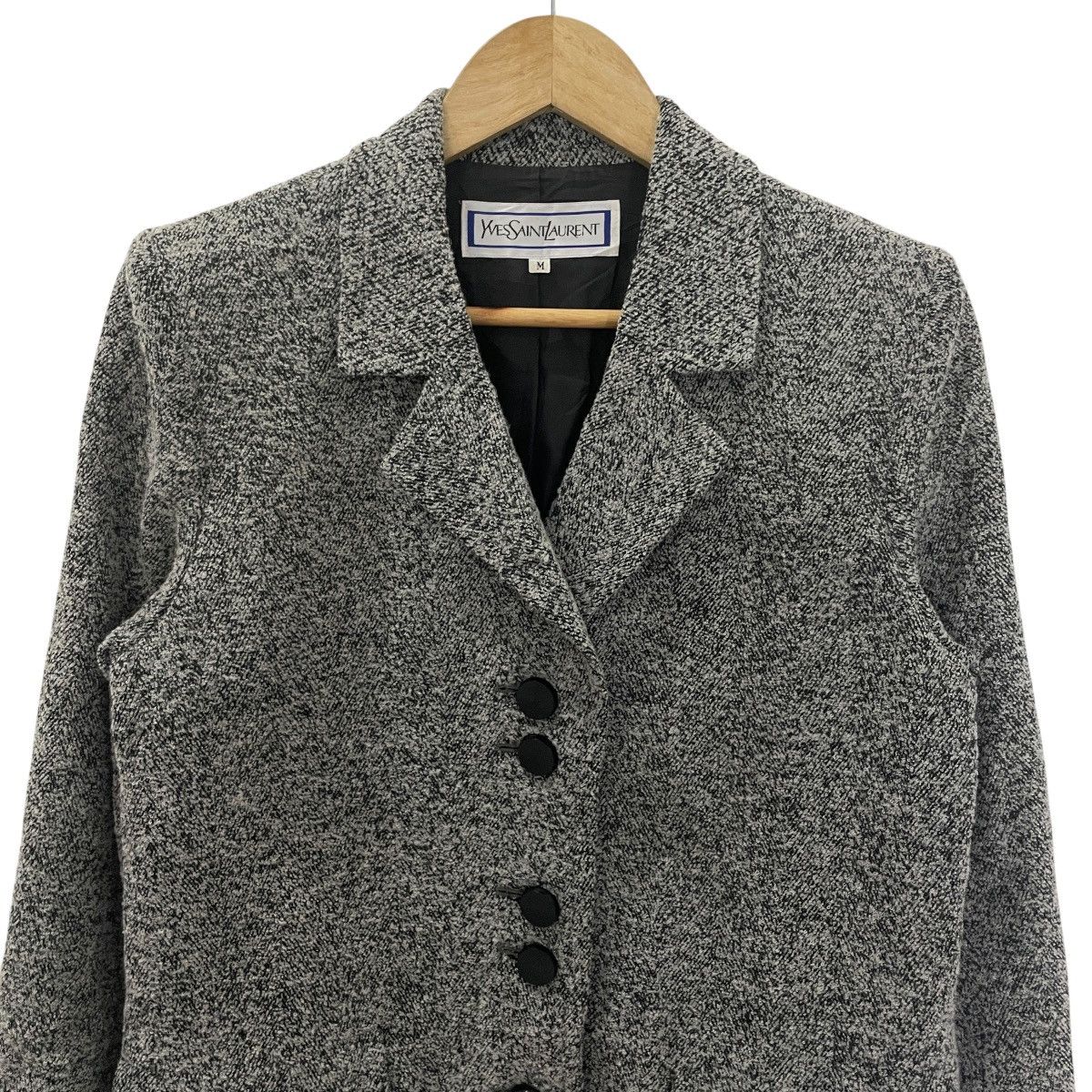 Yves Saint Laurent Yves Saint Laurent Coat Jacket Size L / US 10 / IT 46 - 2 Thumbnail