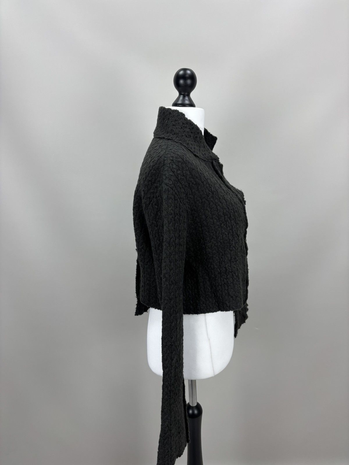 Rundholz Womens cardigan Rundholz Size S/M Color Gray Size S / US 4 / IT 40 - 4 Thumbnail