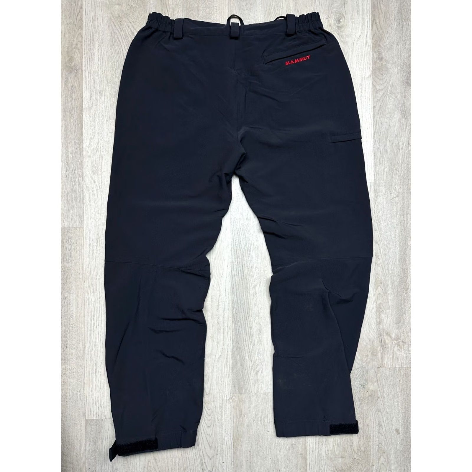 Mammut Mammut Mens Outdoor Trekking Pants Size 52 (36) Black Polyester Logo Regular Inseam 34in Waist 36in 83 cm 111 cm Size US 36 / EU 52 - 6 Thumbnail