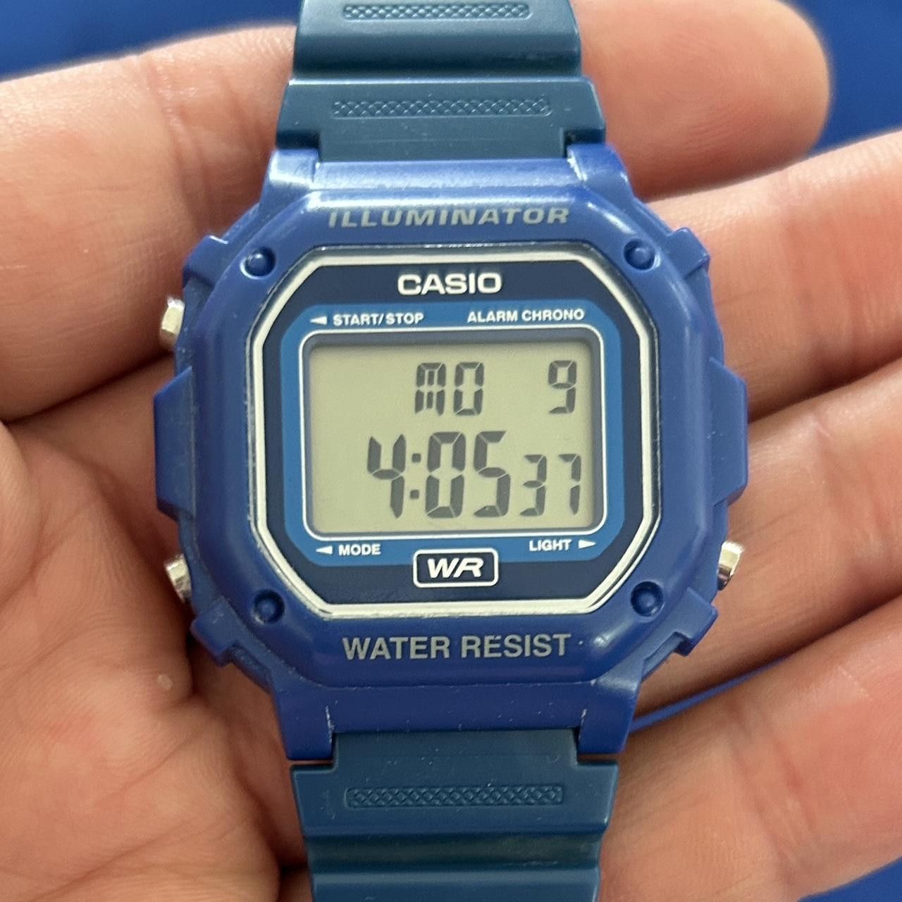 Casio Casio Illuminator Blue Watch Size 38 - 1 Thumbnail